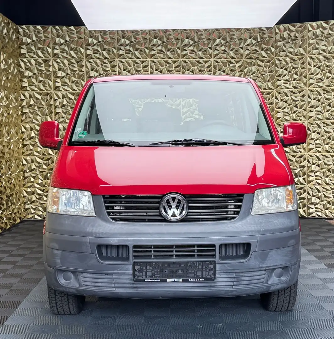 Volkswagen T5 Transporter Kasten-Kombi|9-Sitzer|Klima|AHK Rouge - 2