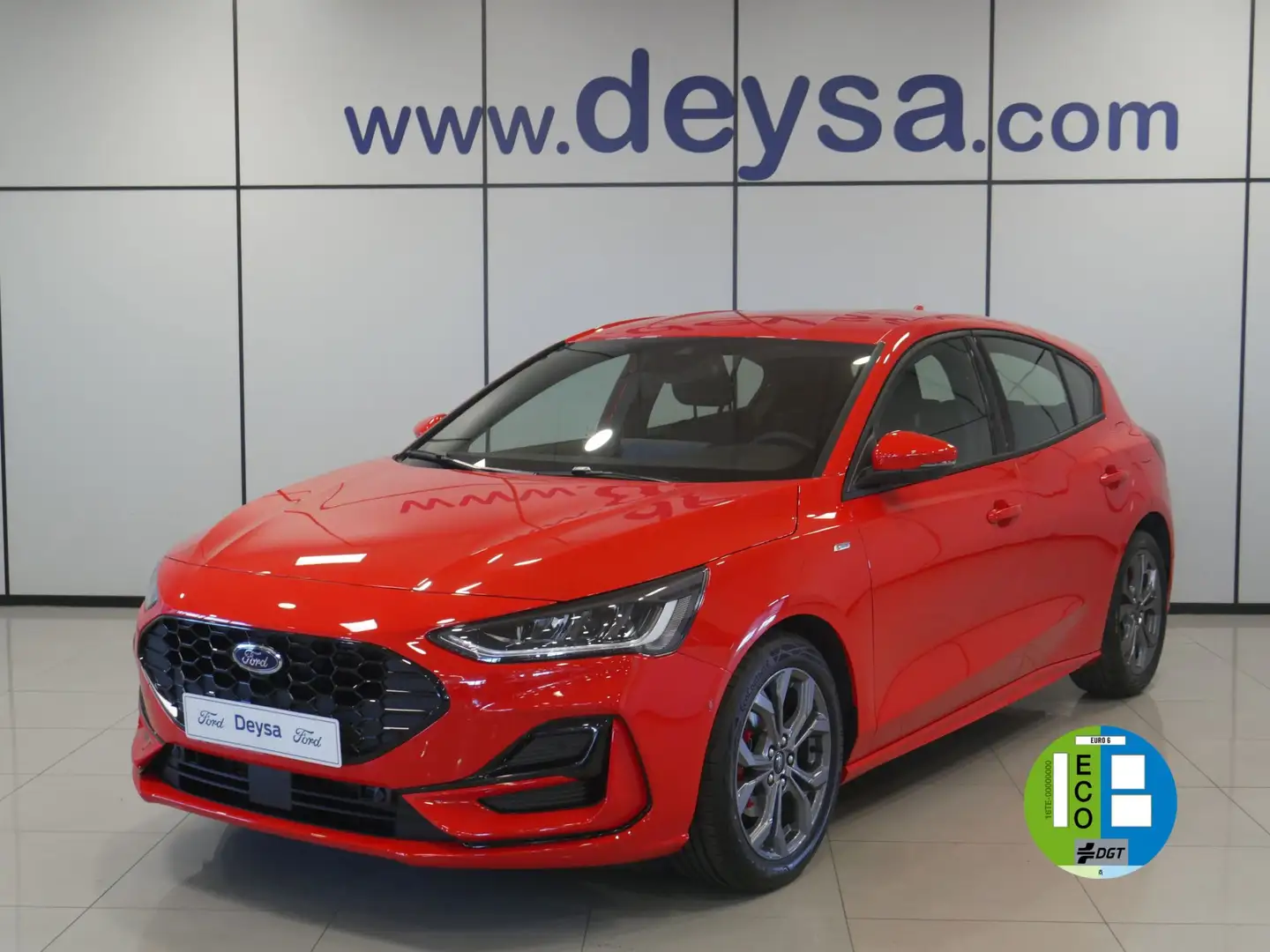 Ford Focus 1.0 Ecoboost MHEV ST-Line 125 Rouge - 1