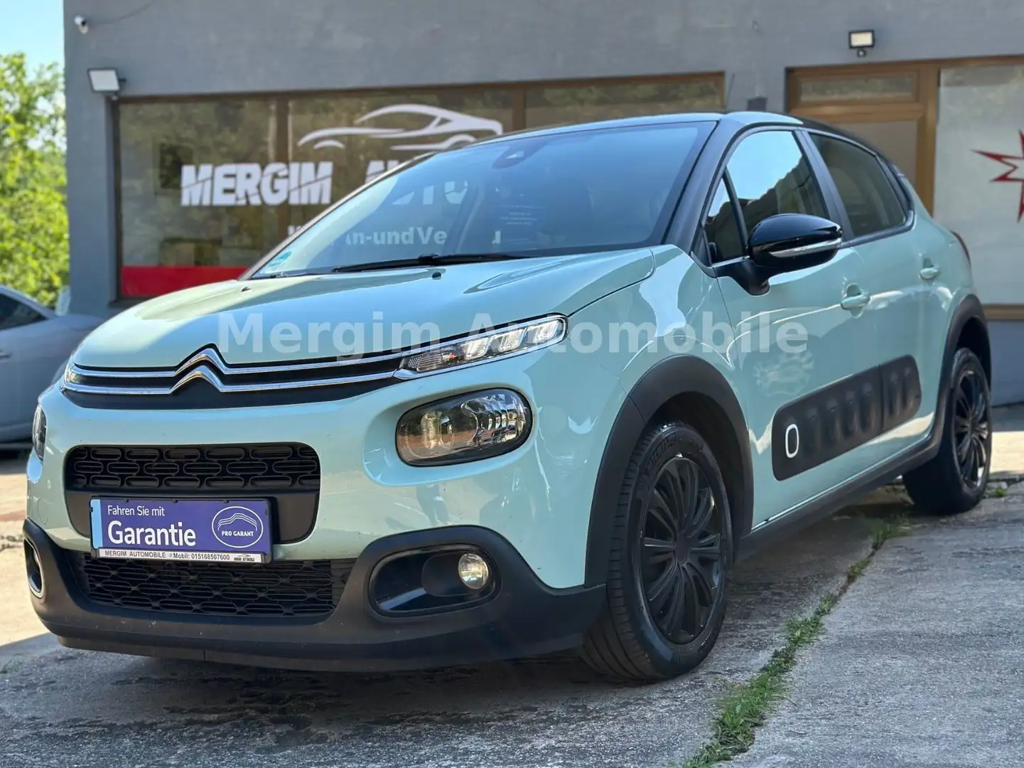 Citroen C3 Shine/ Automatik/Tüv&Asu Neu/12 M Garantie Grün - 2