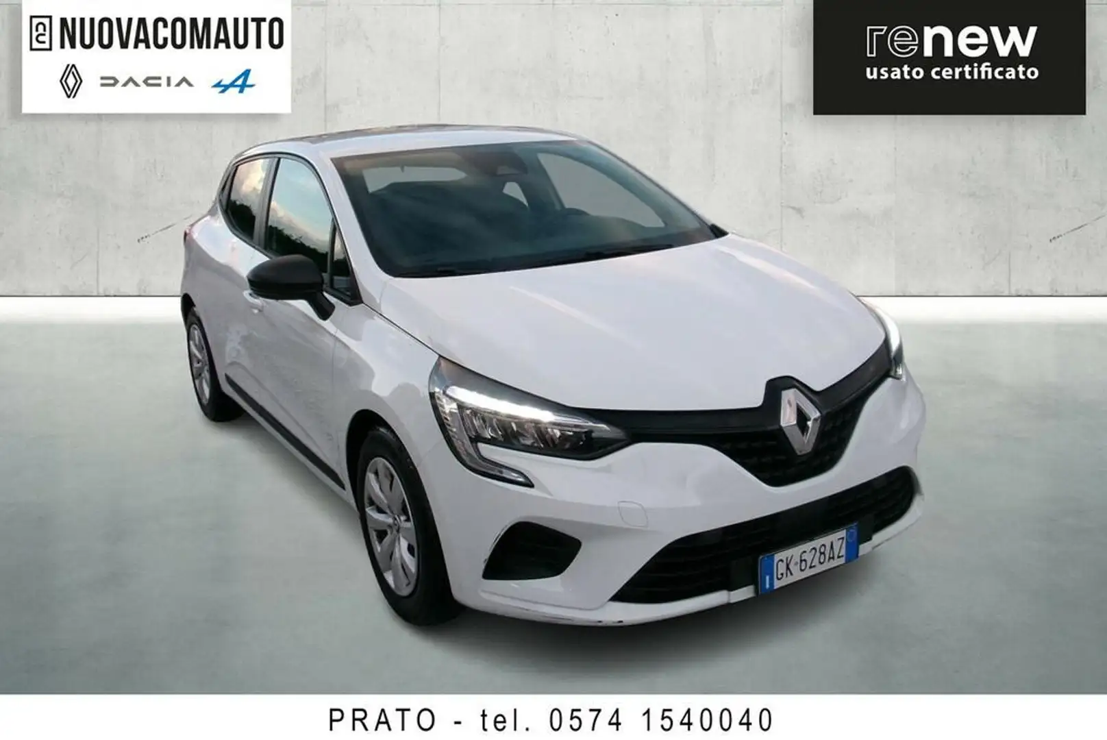 Renault Clio 1.0 tce Life 90cv my21 Bianco - 2