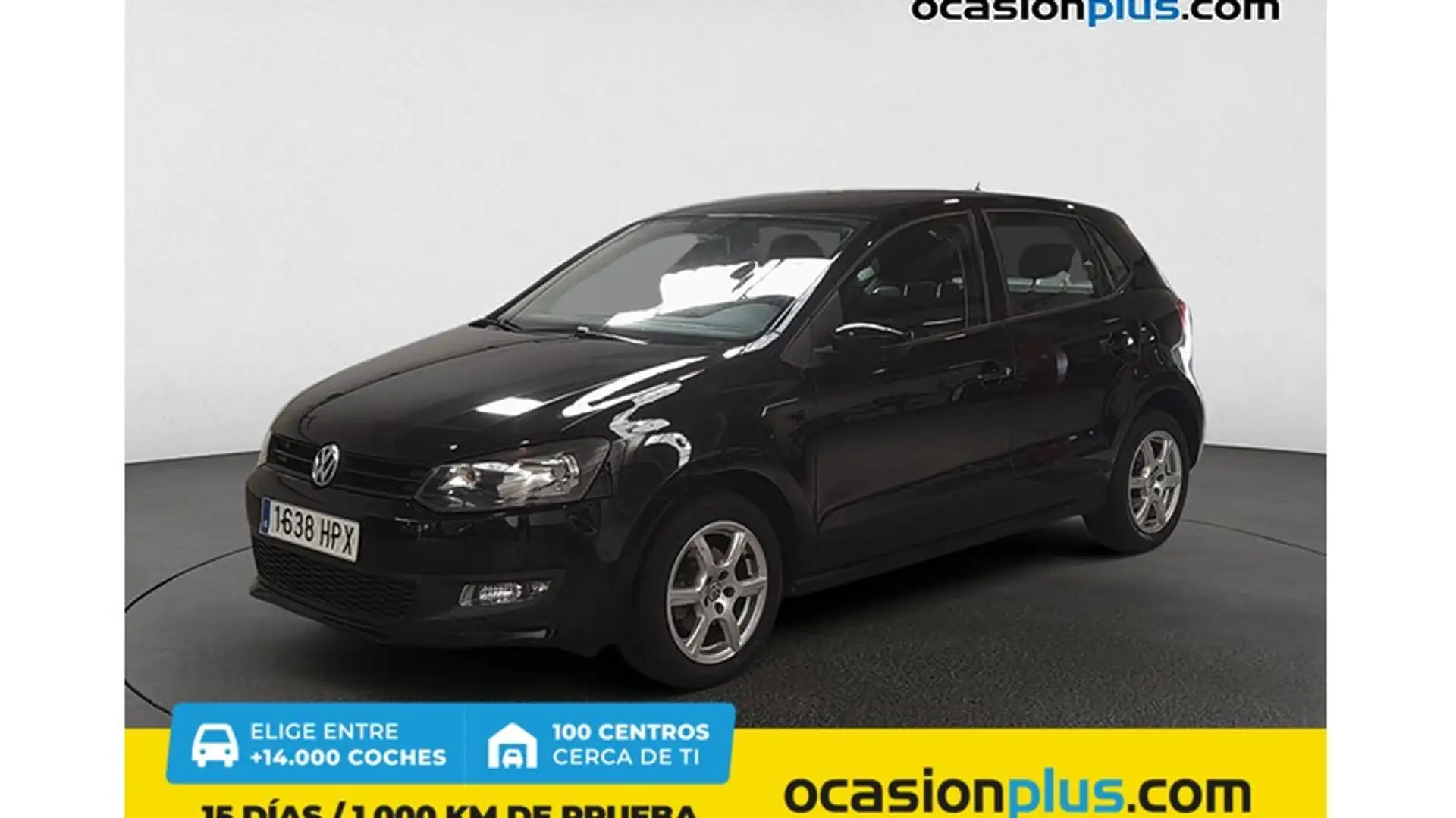Volkswagen Polo 1.2 TSI Advance DSG 90 Zwart - 1