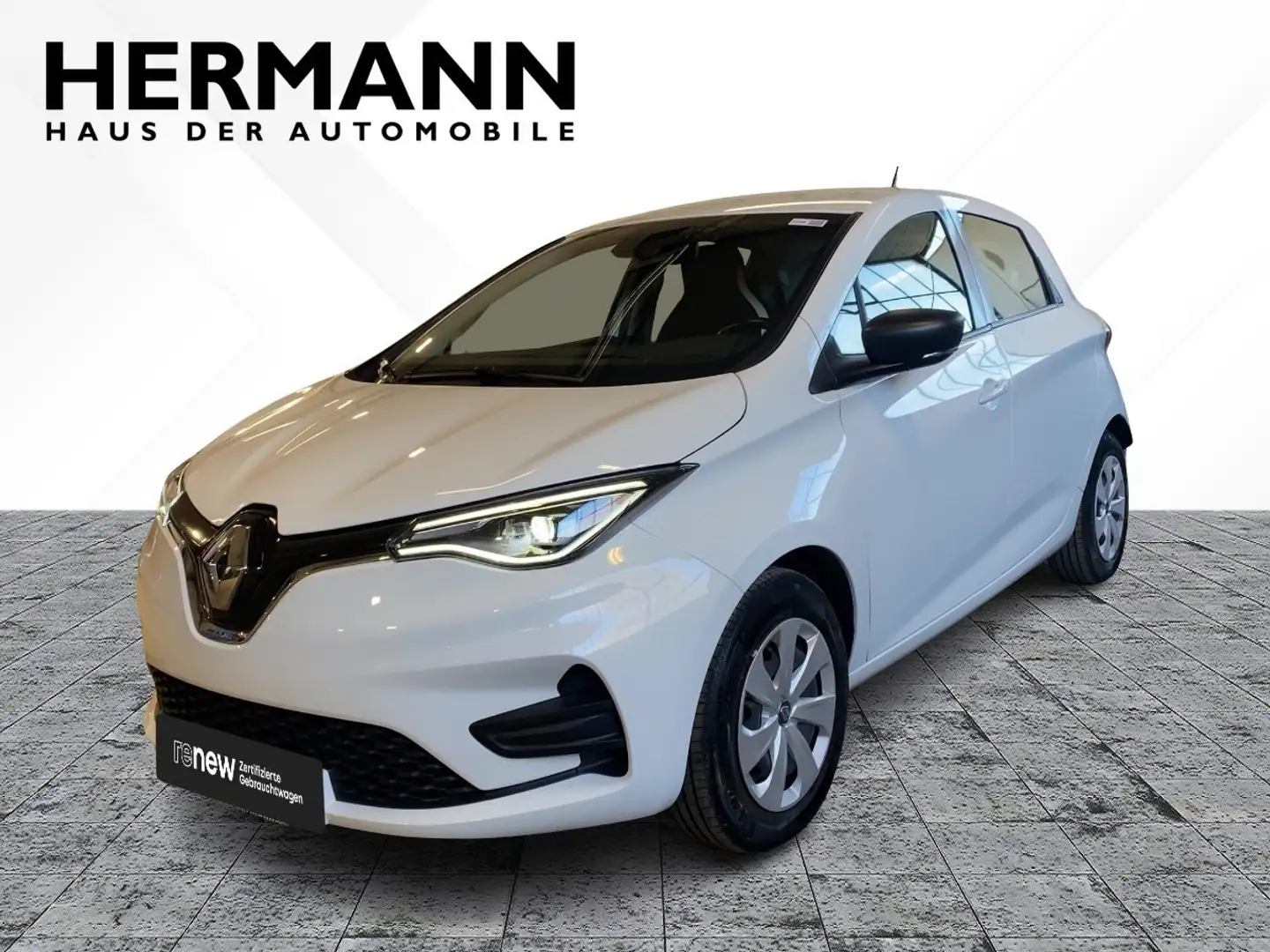 Renault ZOE R110/Z.E. 50 (Miet-Batterie) Life *LED*SHZ Weiß - 1
