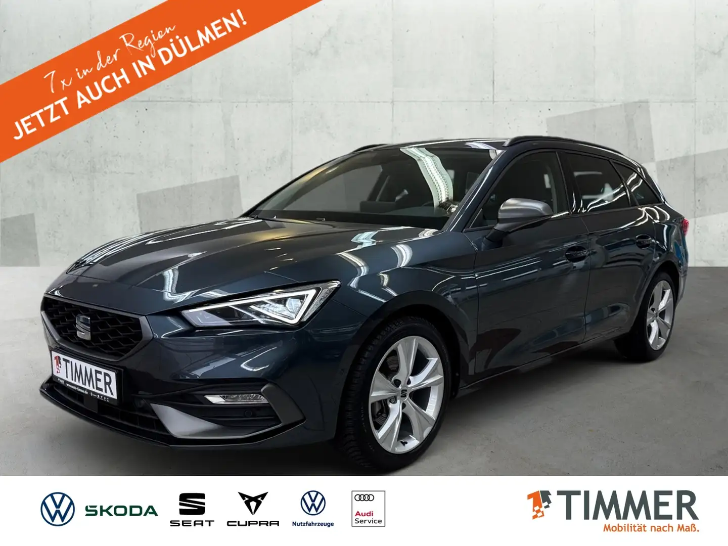SEAT Leon SP FR 1.5eTSI 110kW (150PS)*DSG*MATRIX*ACC*RFK*NA Grau - 1