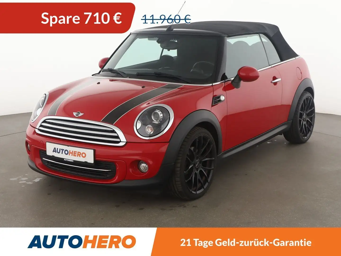 MINI Cooper Cabrio Cooper*TEMPO*PDC*SHZ*ALU*KLIMA* Rot - 1