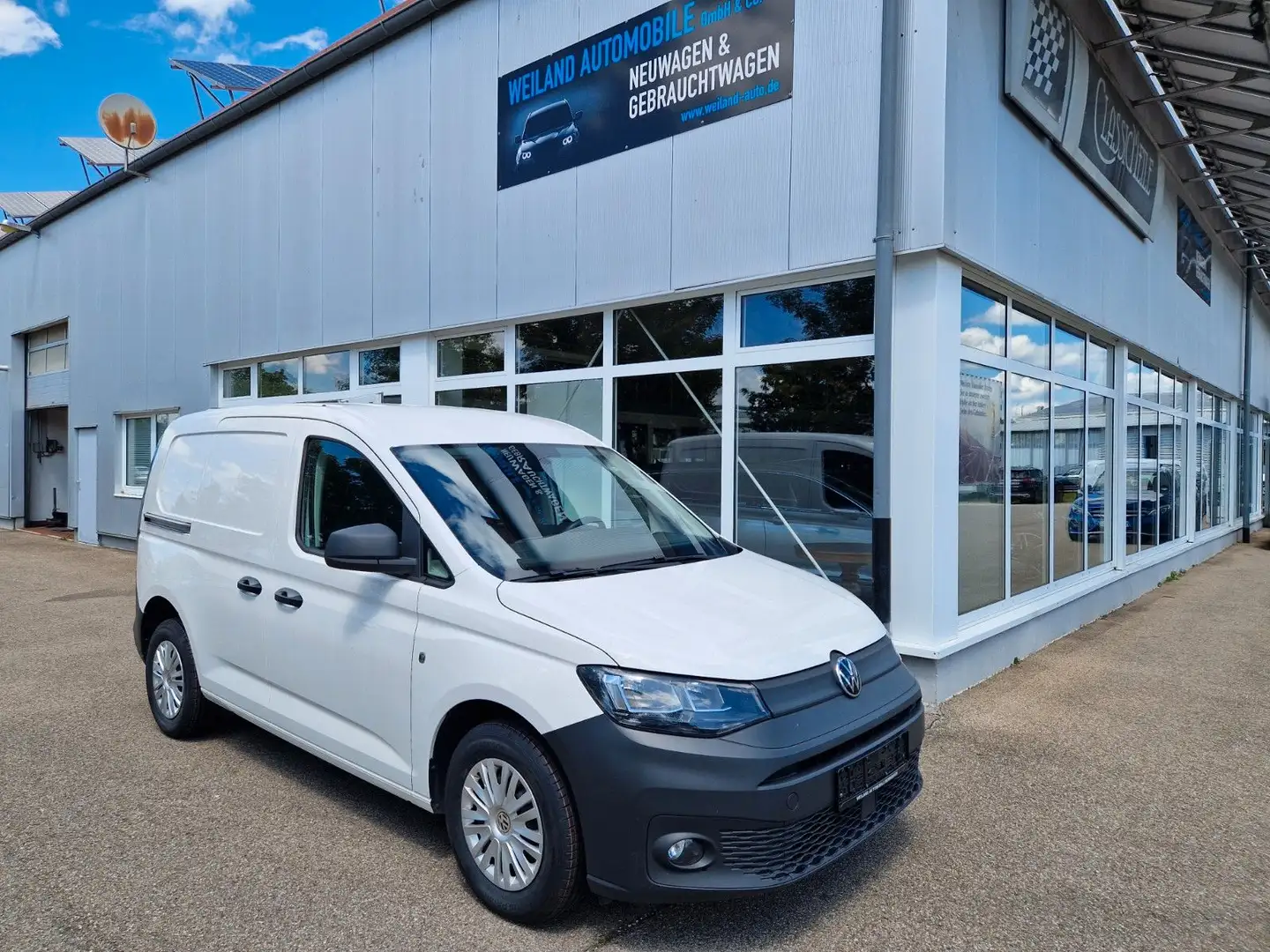 Volkswagen Caddy Cargo 2.0 TDI KLIMA*PDC*SERVICE NEU Weiß - 1