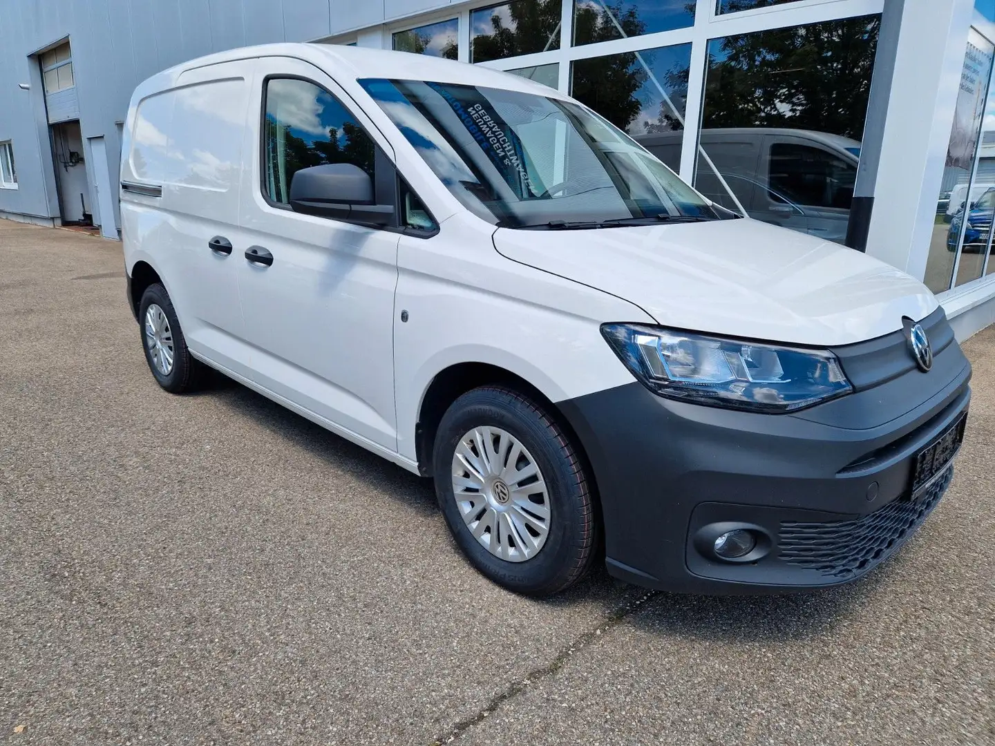 Volkswagen Caddy Cargo 2.0 TDI KLIMA*PDC*SERVICE NEU Weiß - 2