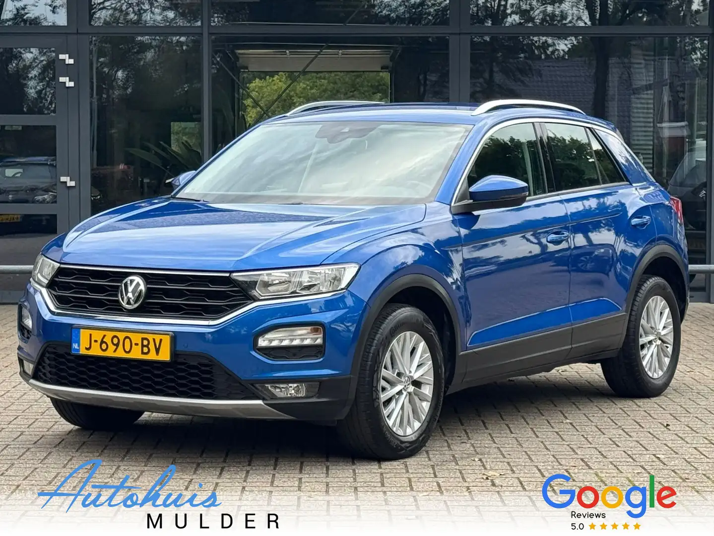 Volkswagen T-Roc 1.0 TSI Style Navigatie/Cruise/Clima/LM-Velgen/App Bleu - 1
