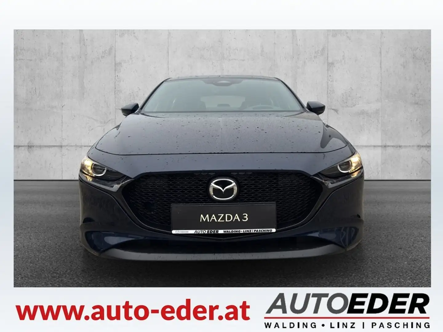 Mazda 3 Mazda3 e-Skyactiv-G140 Centre-Line Aut. Blau - 2