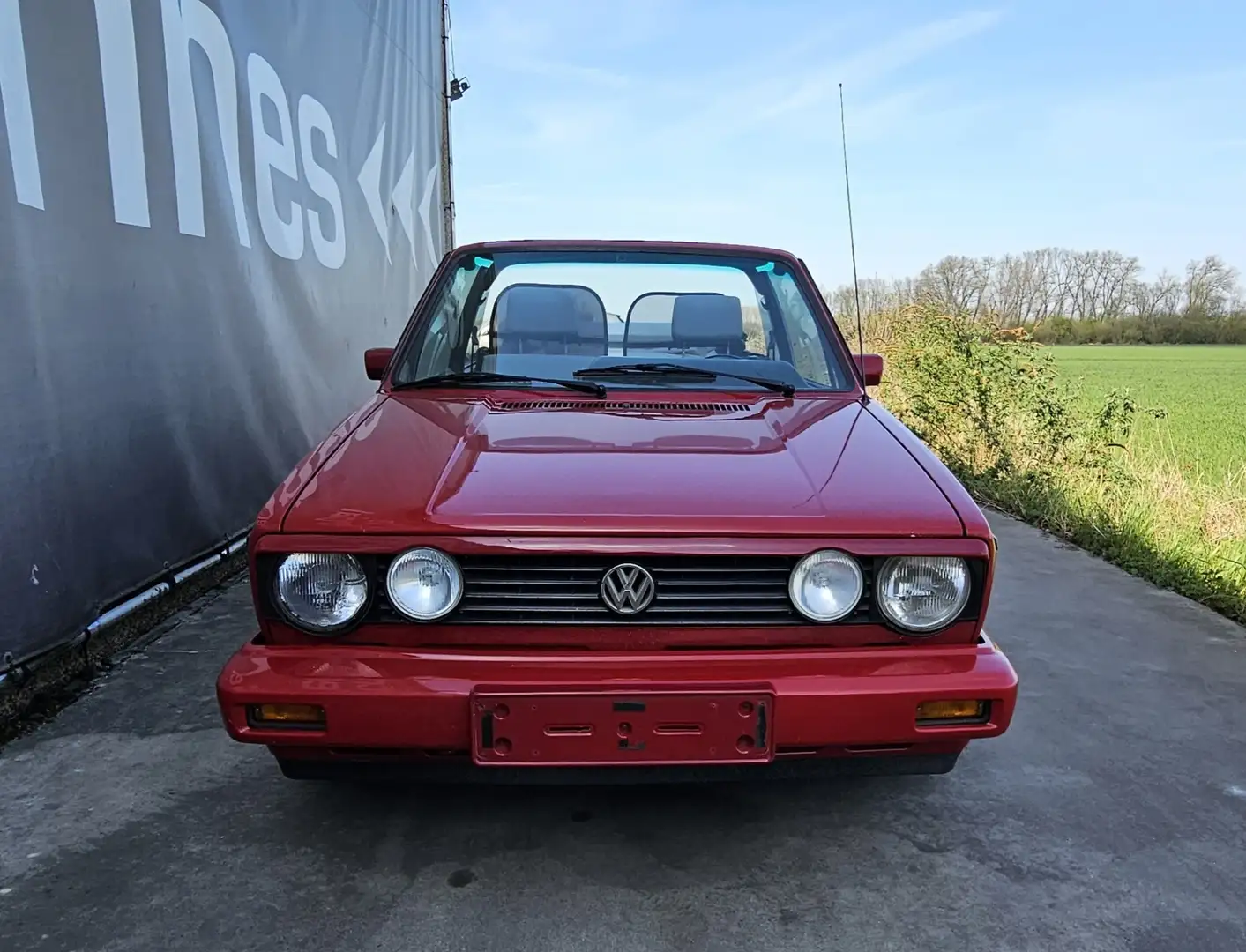 Volkswagen Golf Cabriolet 1800 Carbu - KARMANN crvena - 2