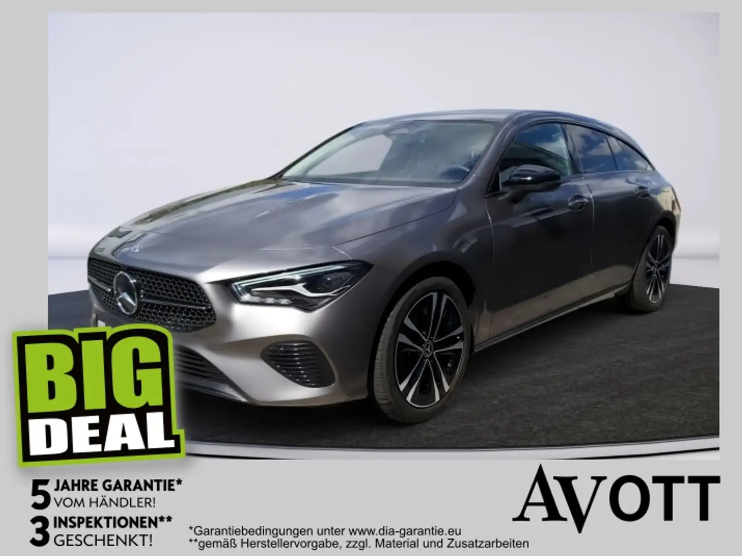 Mercedes-Benz CLA 180 SB Progressive line AUT Kam. LED Gris - 1