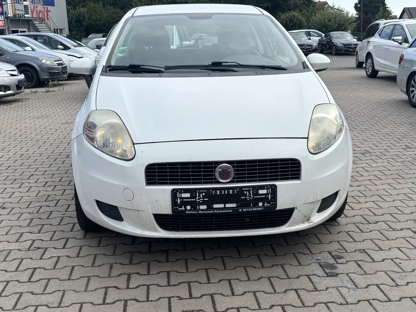 Fiat Grande Punto 1.4 8V Start Weiß - 2