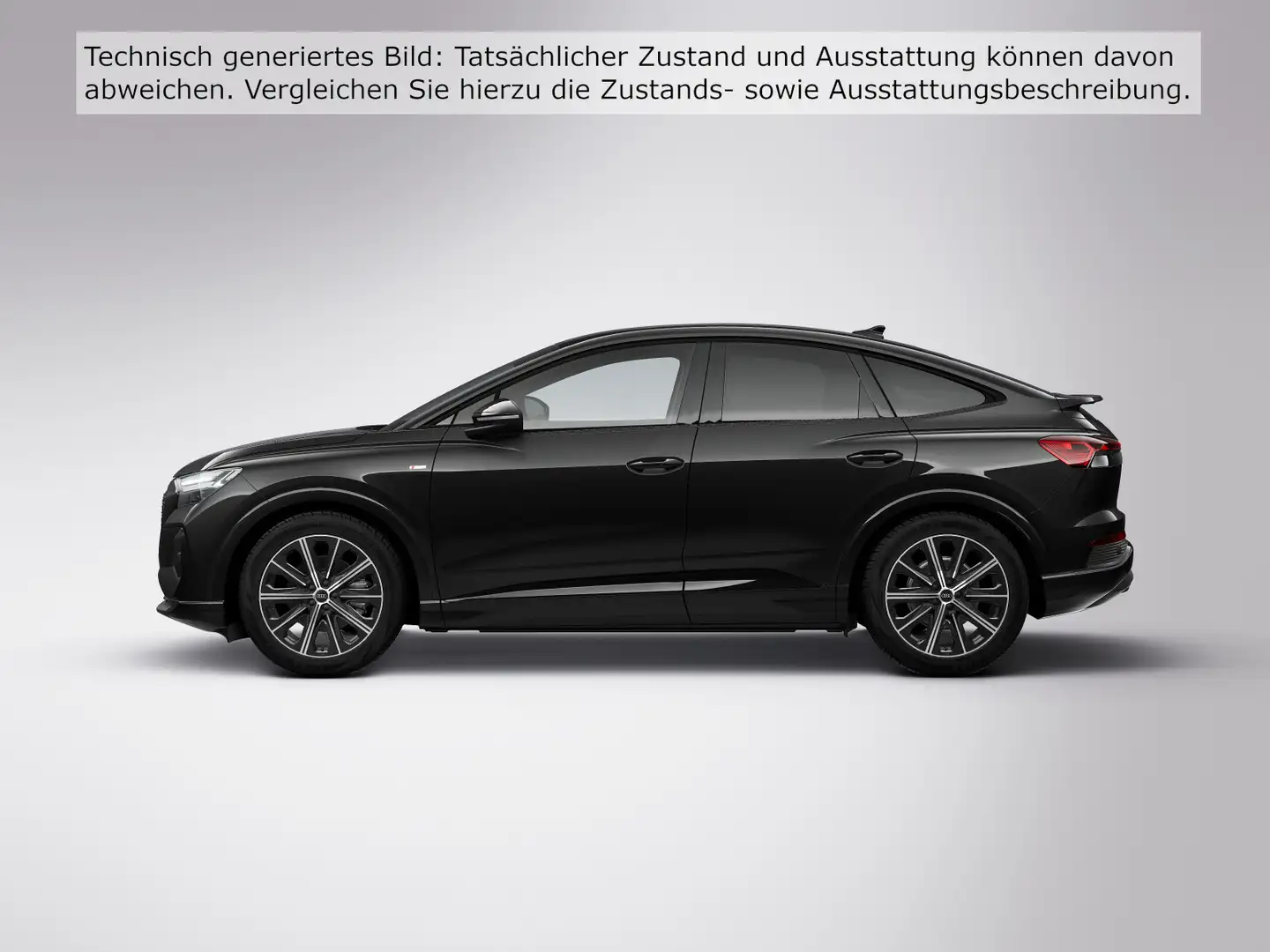 Audi Q4 e-tron 35 e-tron S LINE NAVI PLUS M Schwarz - 2