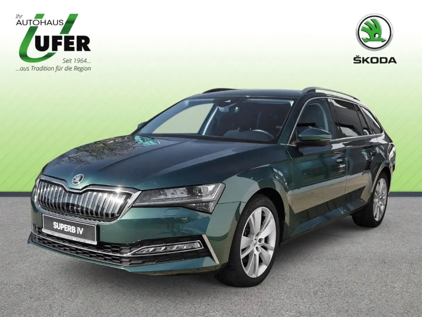 Skoda Superb Combi Style iV  NAVI RFK Hill Hold Verde - 1