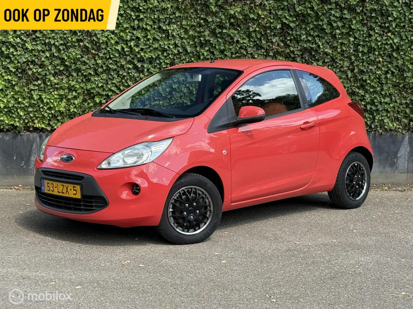 Ford Ka/Ka+ 1.2 Cool&Sound | Airco | NAP Rood - 1