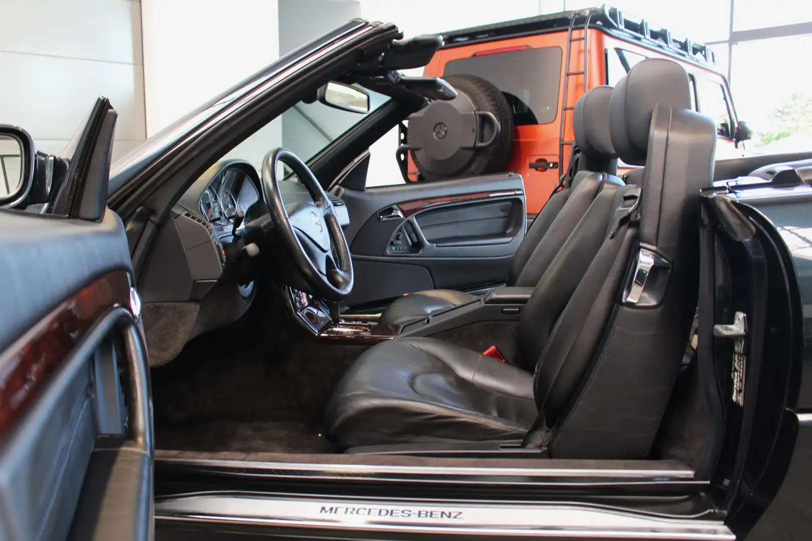 Mercedes-Benz SL 320 *ORIGINAL* NUR 76.200KM / 2+2 / HARDTOP! Noir - 2