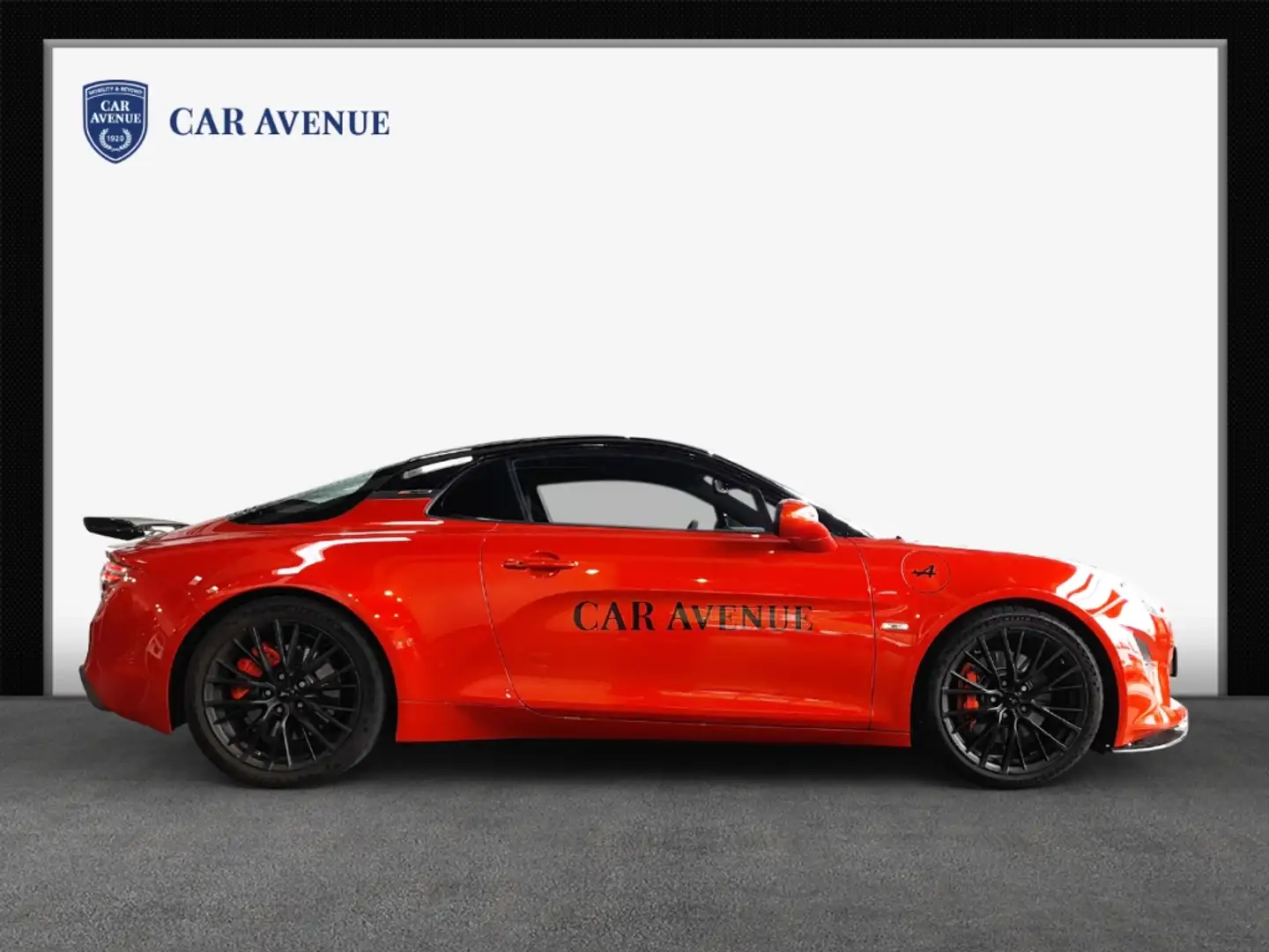 Alpine A110 A110S Aeropaket Sabelt Microfaser Focal Premium CU Orange - 2