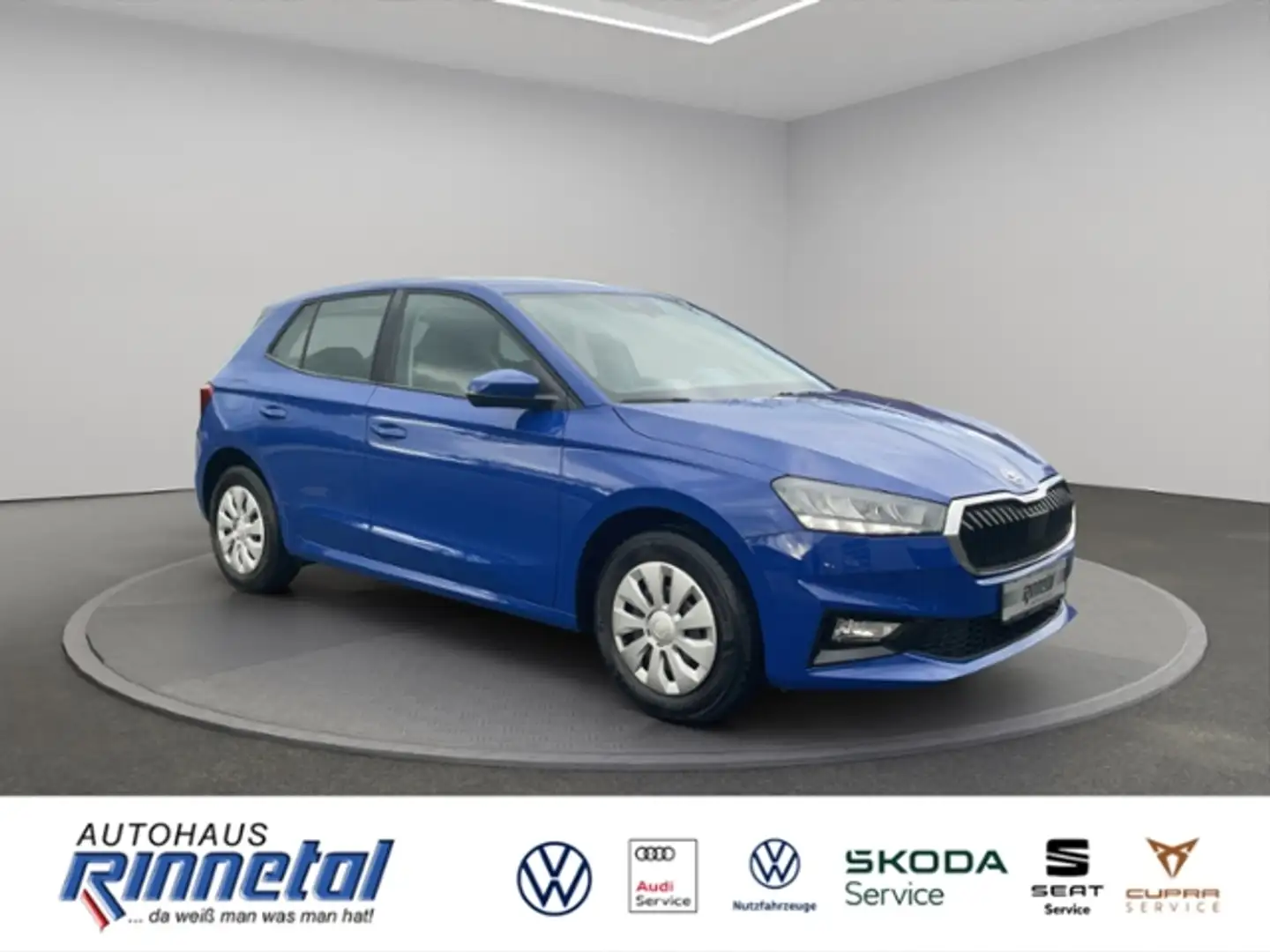 Skoda Fabia 1.0 MPI Active LED LICHT+KLIMA+SITZHZG+PDC+DAB+LA Blau - 2