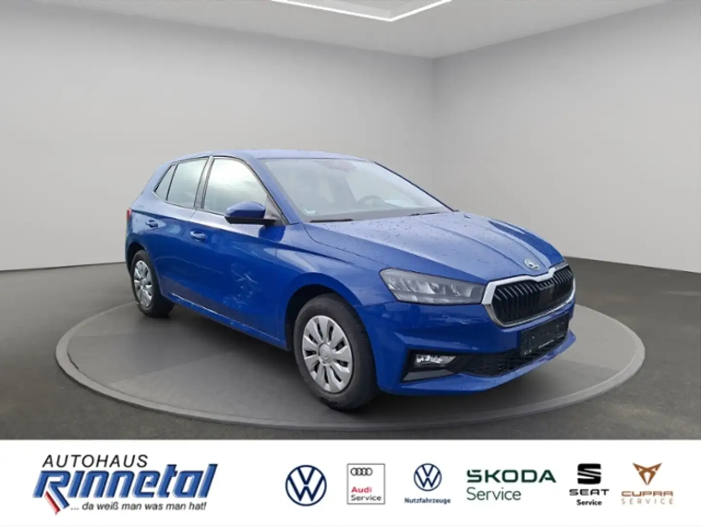 Skoda Fabia 1.0 MPI Active LED LICHT+KLIMA+SITZHZG+PDC+DAB+LA Blau - 1