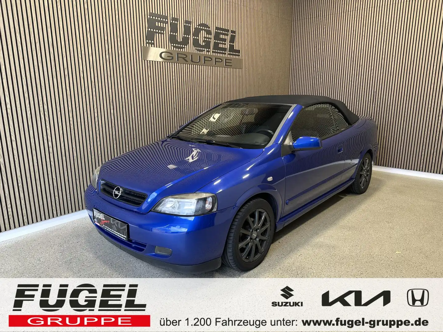 Opel Astra 1.6 16V Cabrio | wenig KM | 2.Hand Blau - 1