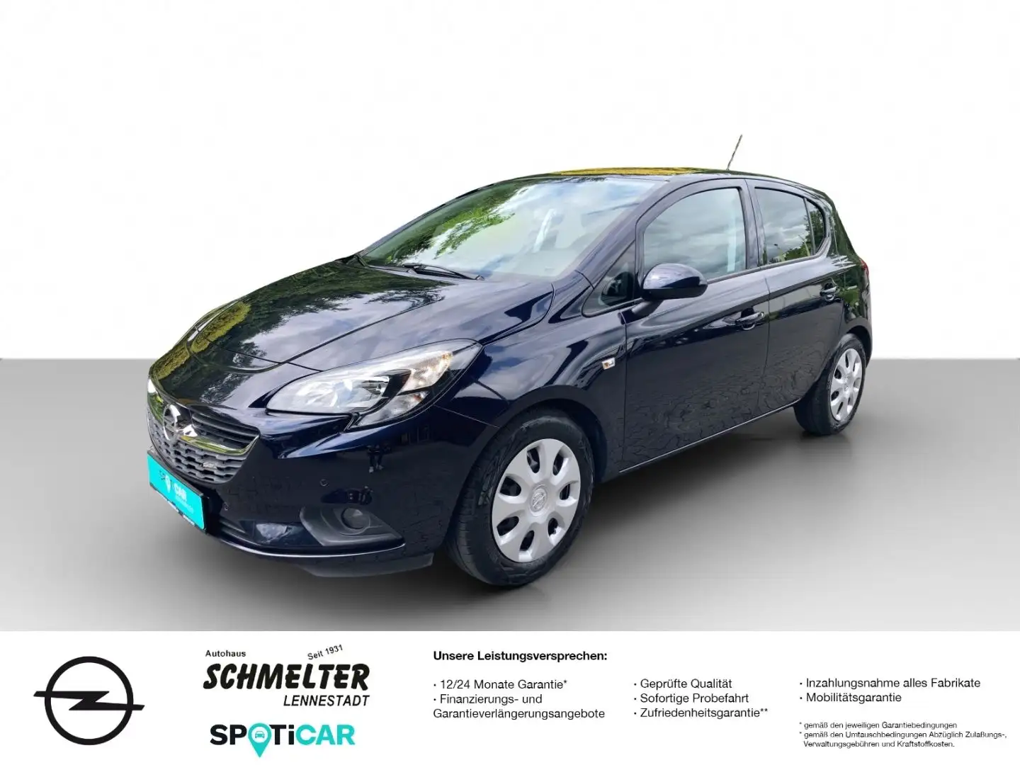 Opel Corsa E Edition 1.4 5 türig Parkpilot Sitzheiz. Azul - 1