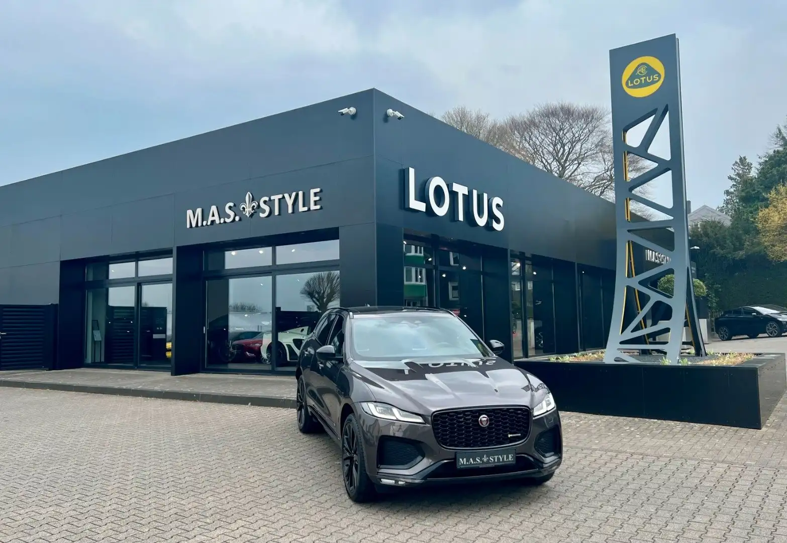 Jaguar F-Pace F-PACE D300 R-Dynamic Black Limited Pano AHK Grijs - 1
