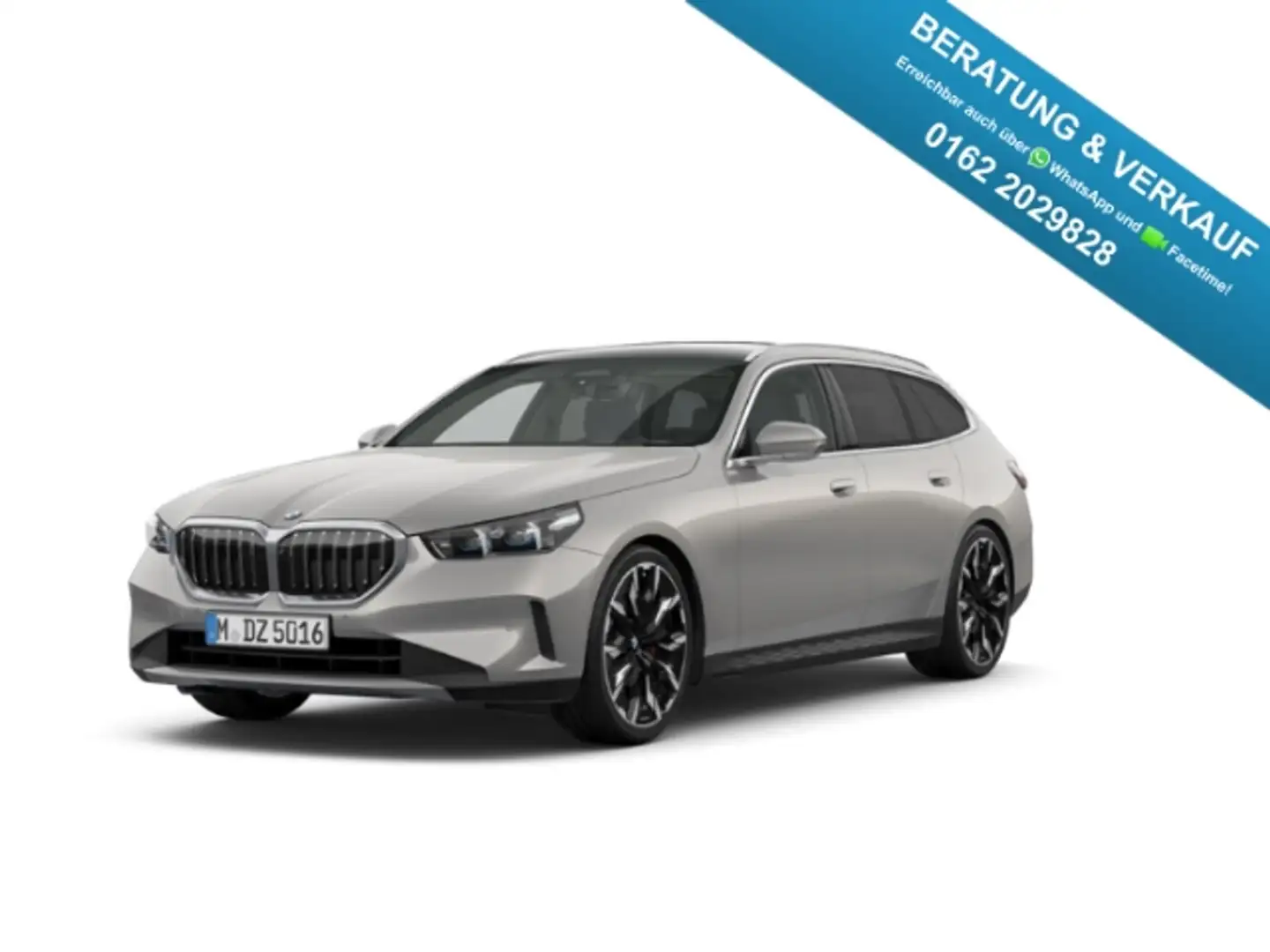 BMW 520 I Sportpaket HUD AHK-klappbar AHK El. Panodach Pan Grau - 1