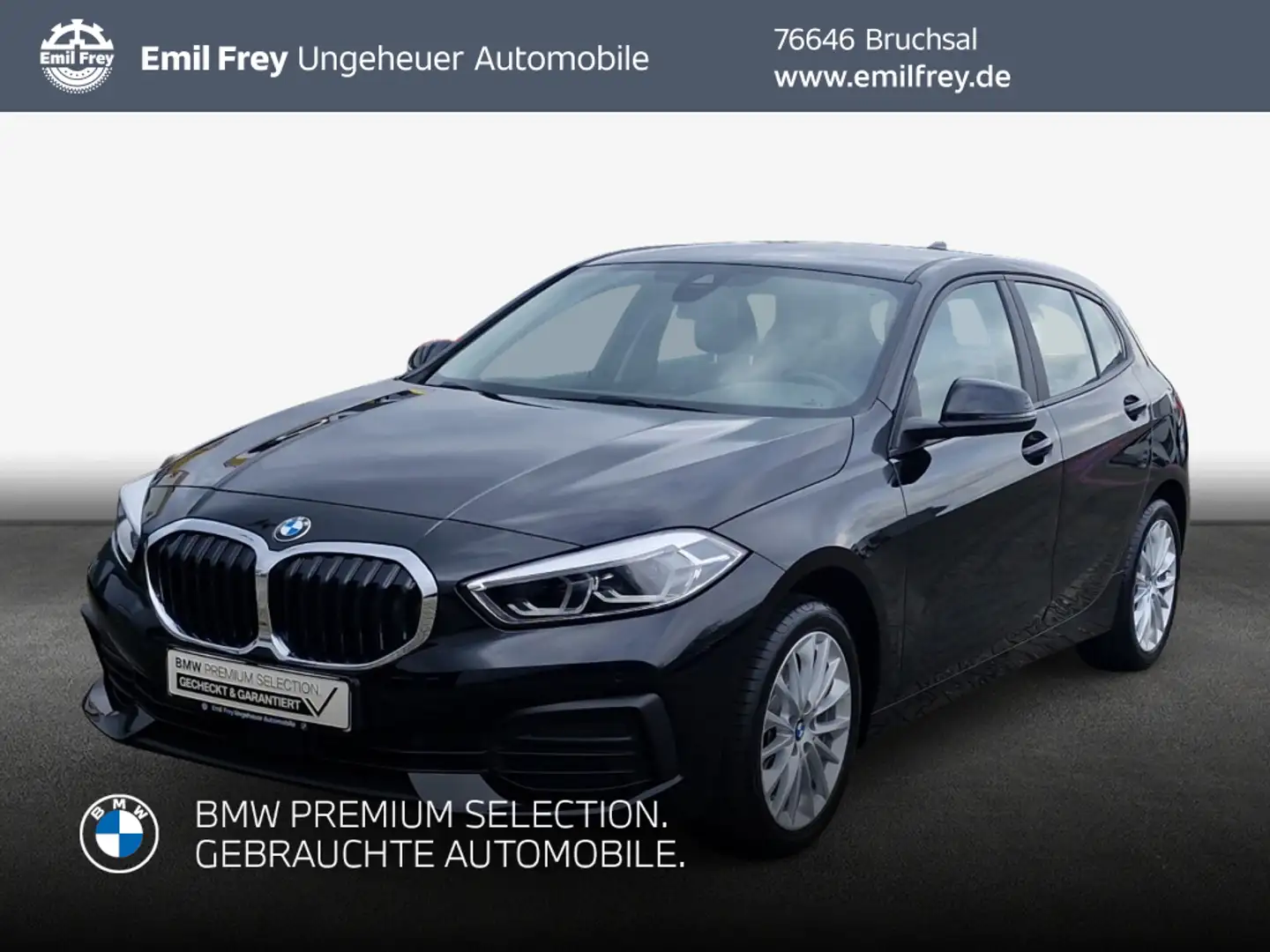 BMW 118 i Advantage *PDC*SHZ* Schwarz - 1
