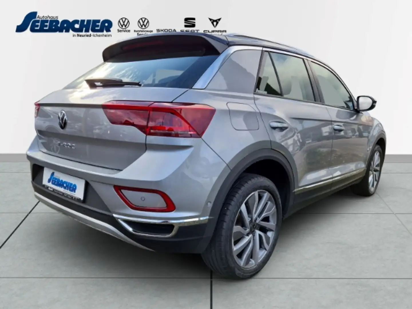 Volkswagen T-Roc *Style* 1,5 TSi DSG *LED*Panoramadach*AHK*Navi* Argent - 2