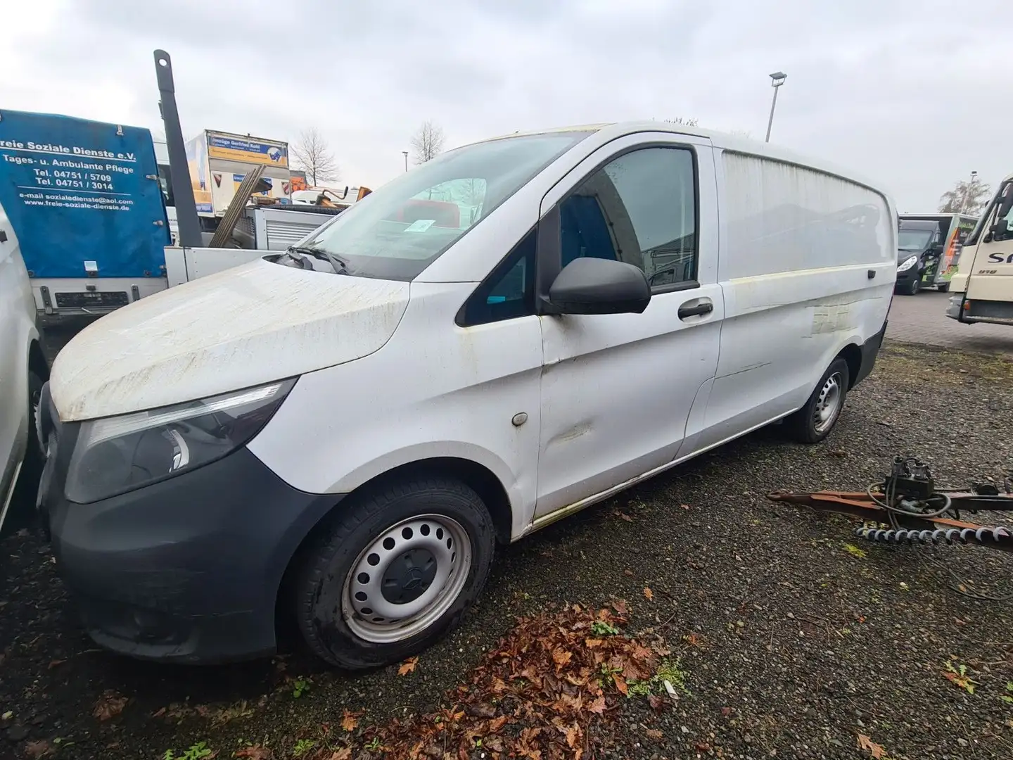Mercedes-Benz Vito Kasten 111 CDI FWD lang Klima Kamera Weiß - 1
