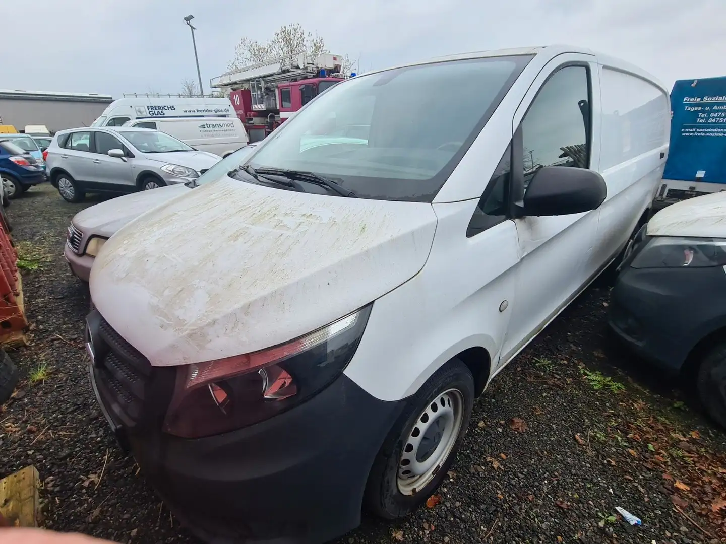 Mercedes-Benz Vito Kasten 111 CDI FWD lang Klima Kamera Weiß - 2