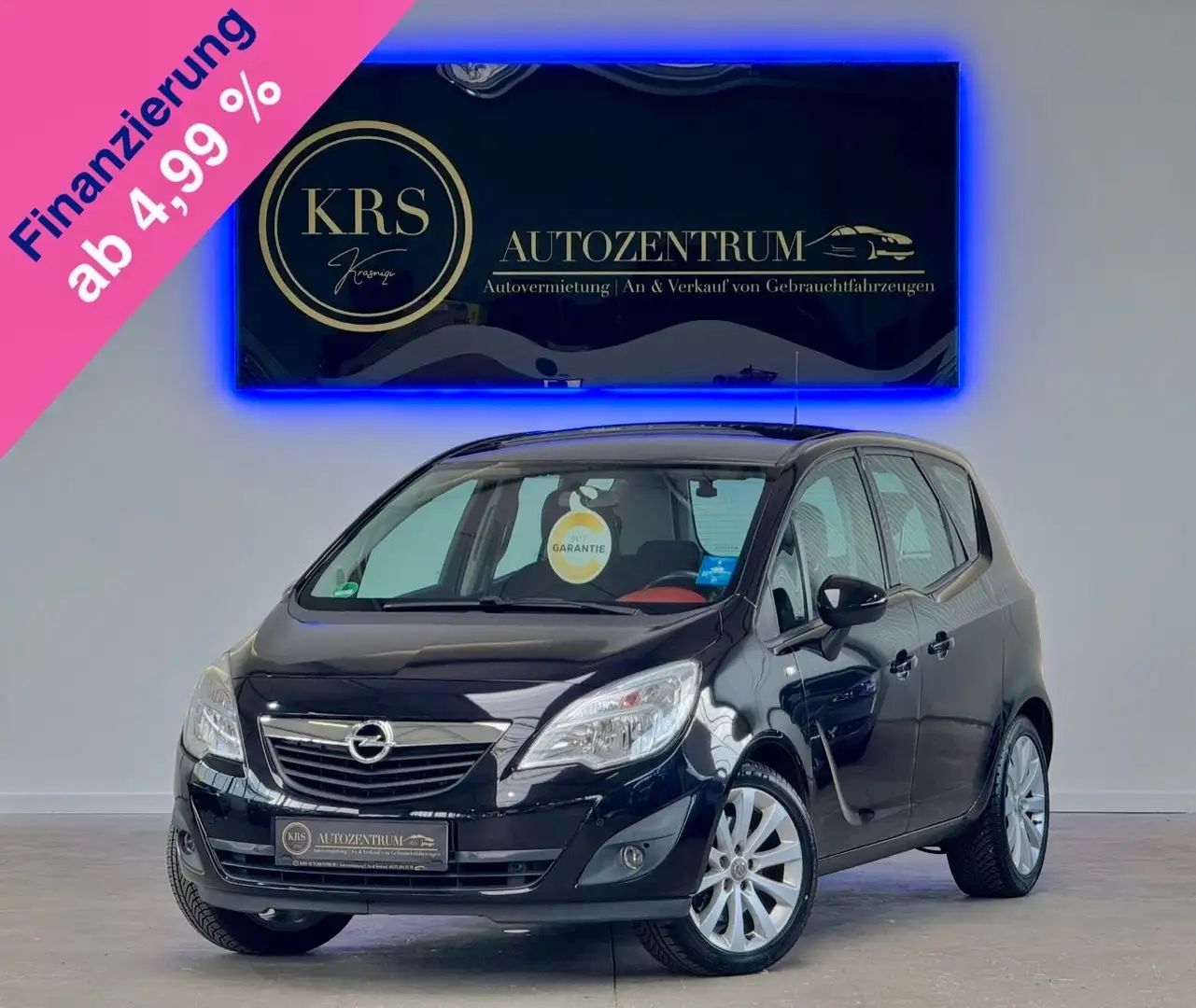Opel Meriva B Edition RED*GARANTIE*KLIMA*TEMPOMAT*AHK Noir - 1