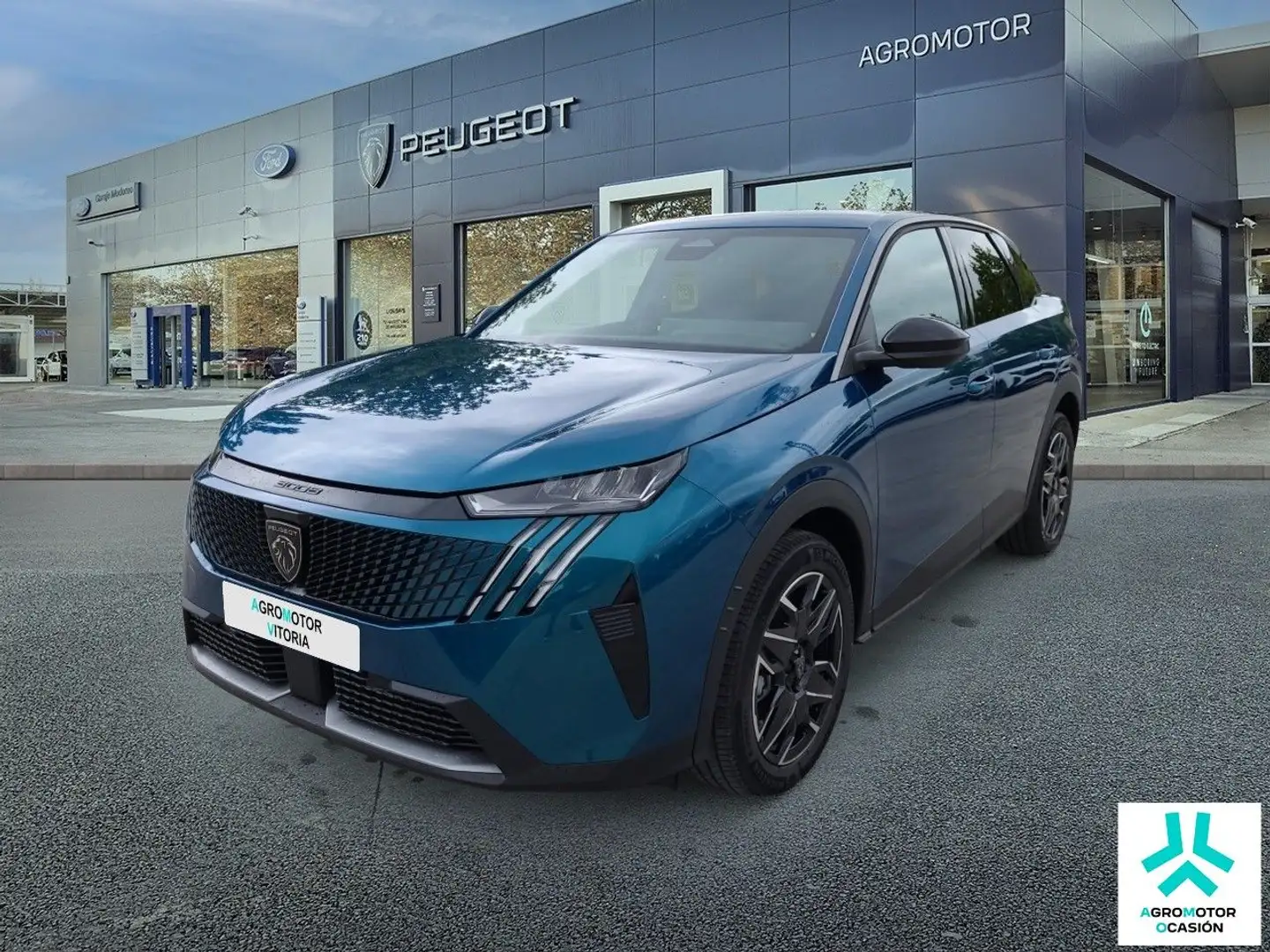 Peugeot 3008 Hybrid 1.2 107KW Allure eDCS6 Bleu - 1