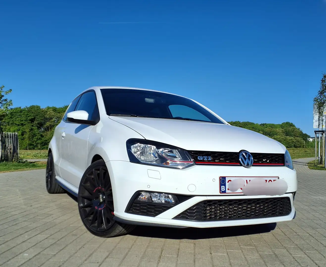 Volkswagen Polo GTI GTI 1.8L-SUPER ETAT-BOITE MANUELLE-88500KM-FULL OP Blanc - 1