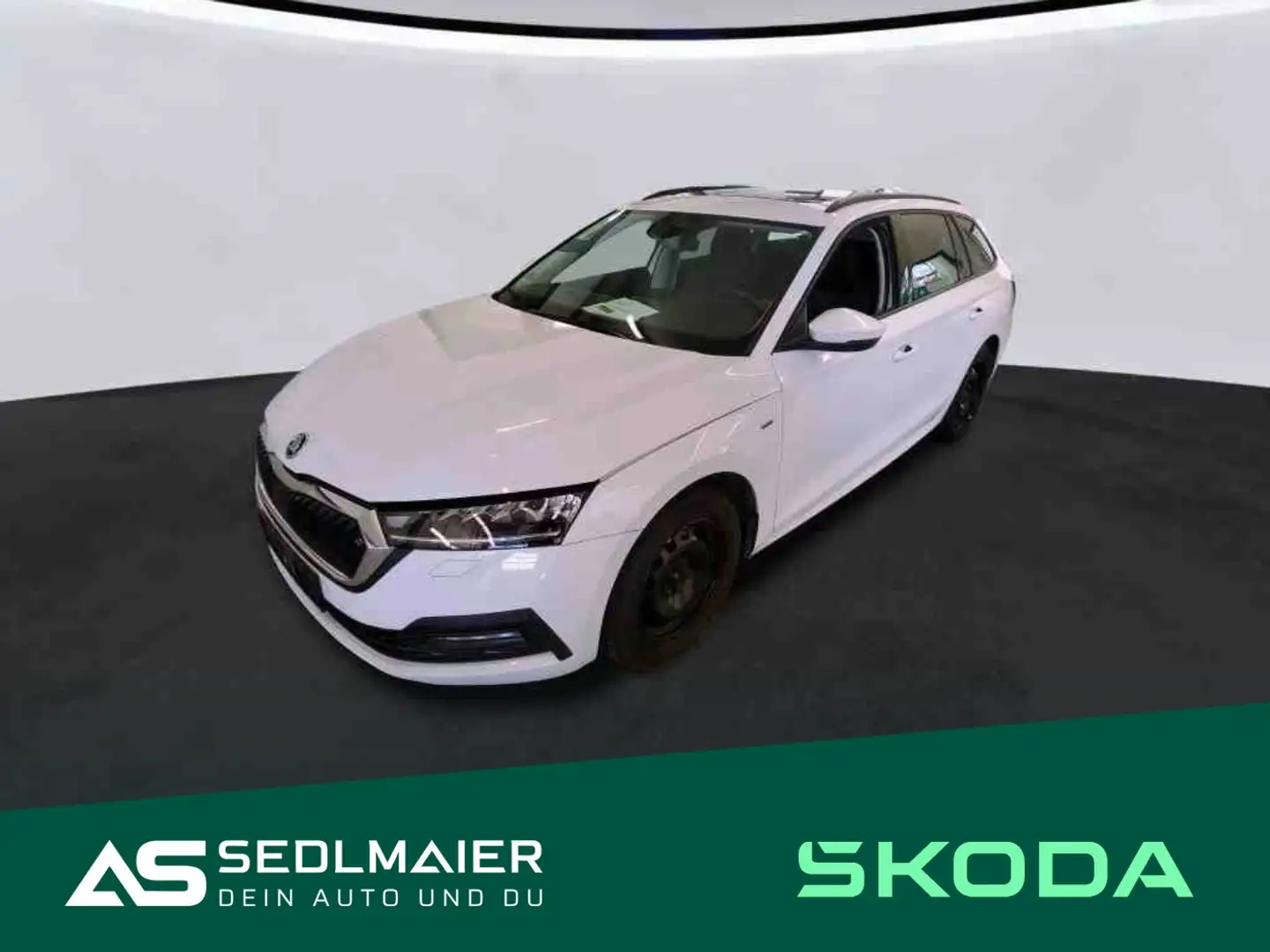 Skoda Octavia Combi 2.0 TDI Clever PANO|RCam|SHZv+h|APP Weiß - 1
