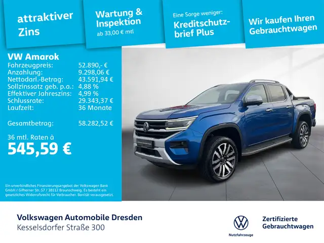 Volkswagen Amarok Aventura DC 177 kW 3.0 TDI 4Motion