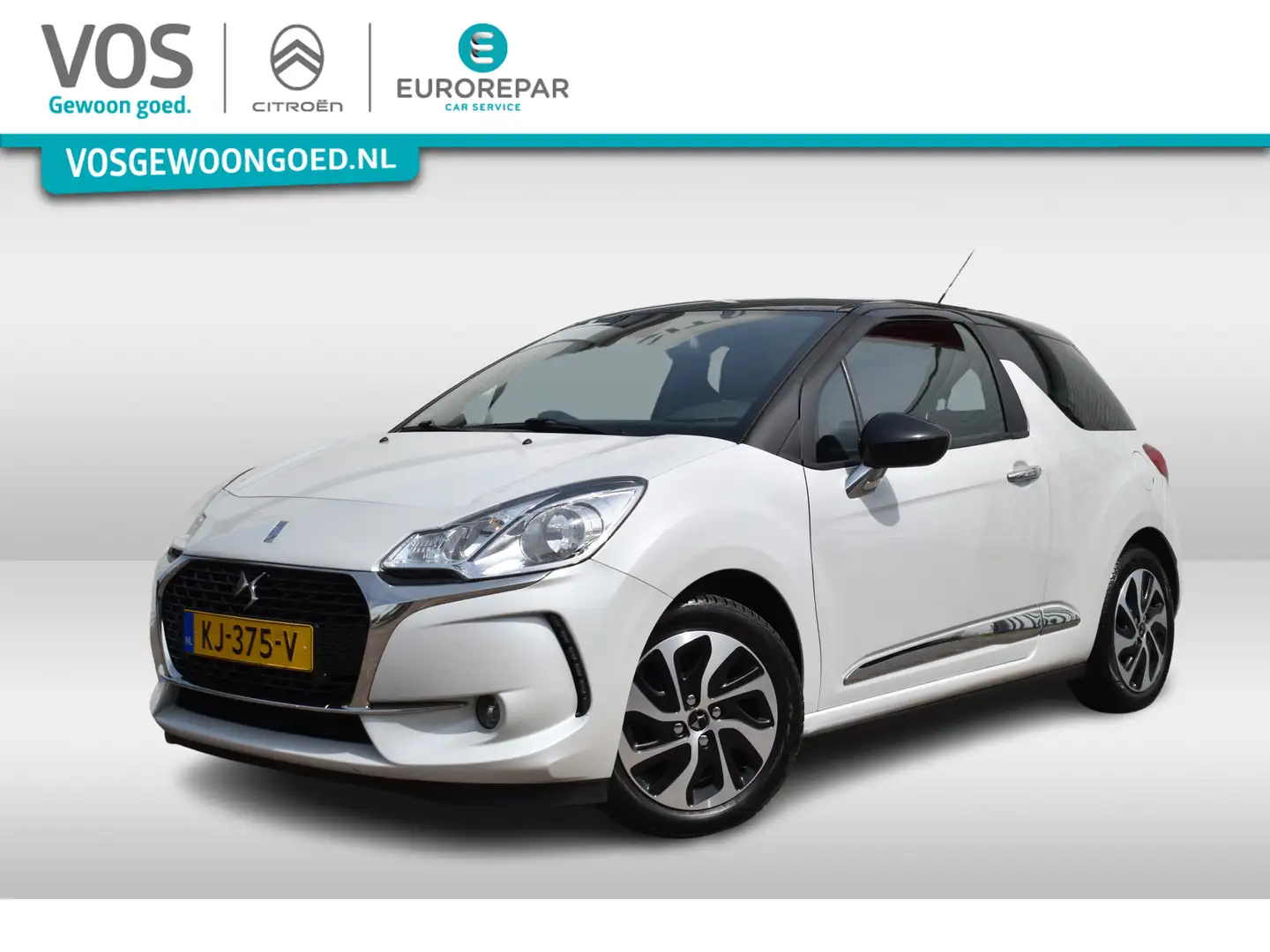 DS Automobiles DS 3 PureTech 82 Business Navi | Airco | Parkeerhulp | Wit - 1