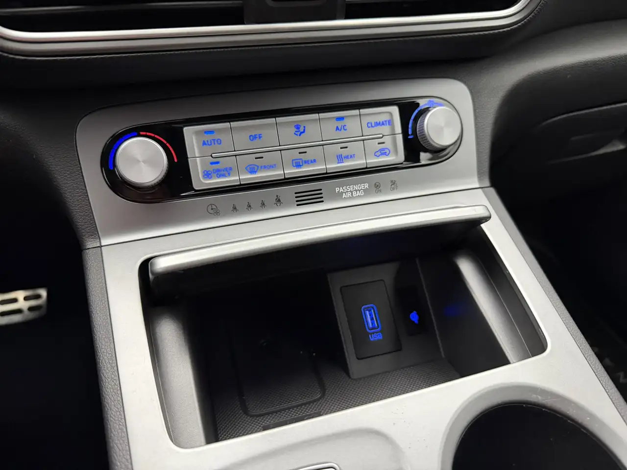 Hyundai Kona EV Fashion 64 kWh 3-Fase SOH 94,9% Warmtepomp, миниатюра 12