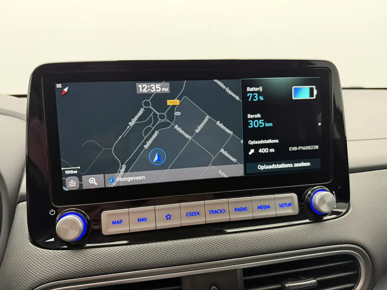 Hyundai Kona EV Fashion 64 kWh 3-Fase SOH 94,9% Warmtepomp, миниатюра 5