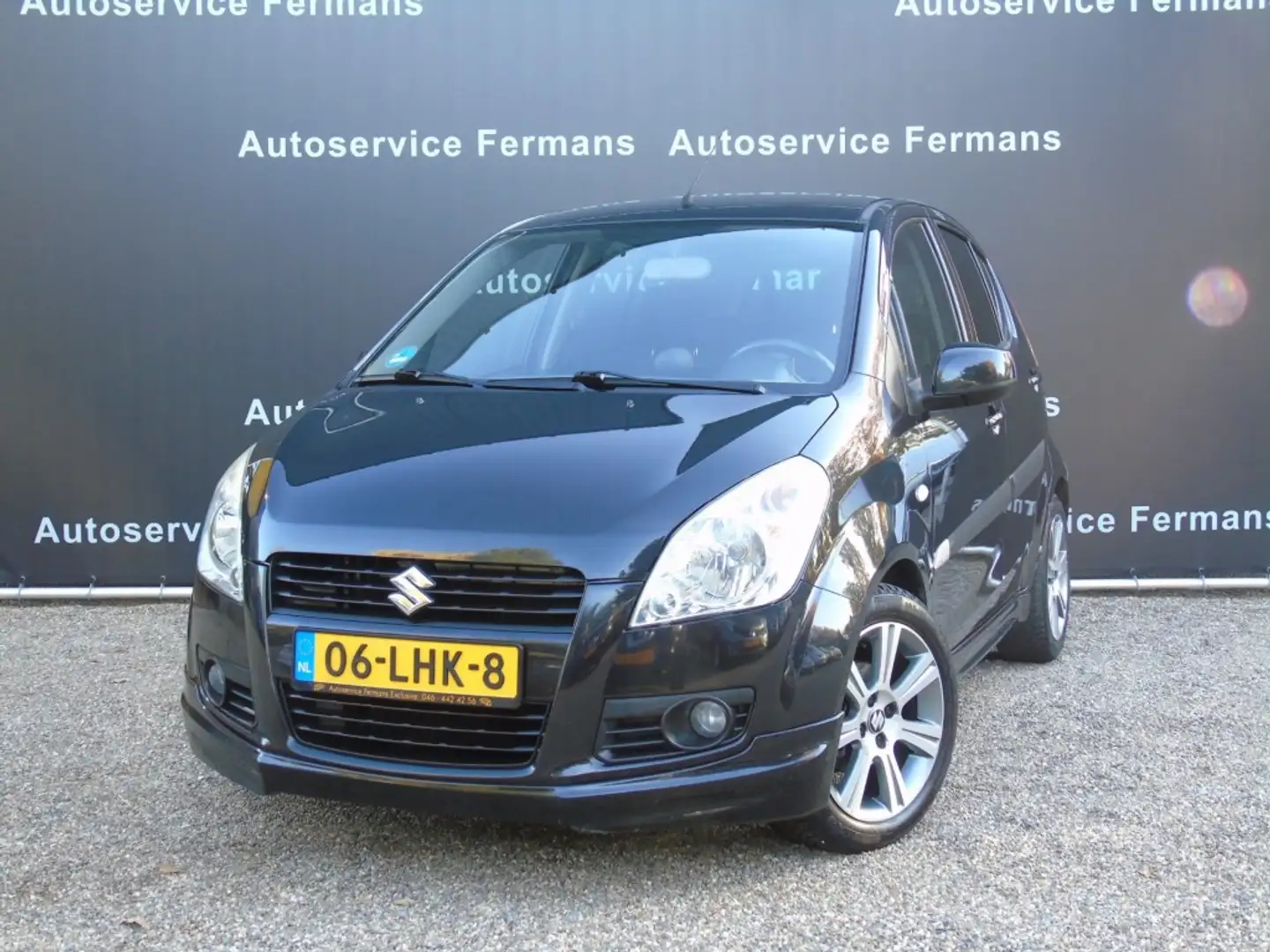 Suzuki Splash 1.3 Edition Sport - 2010 - Airco - LM velgen - hog Zwart - 1