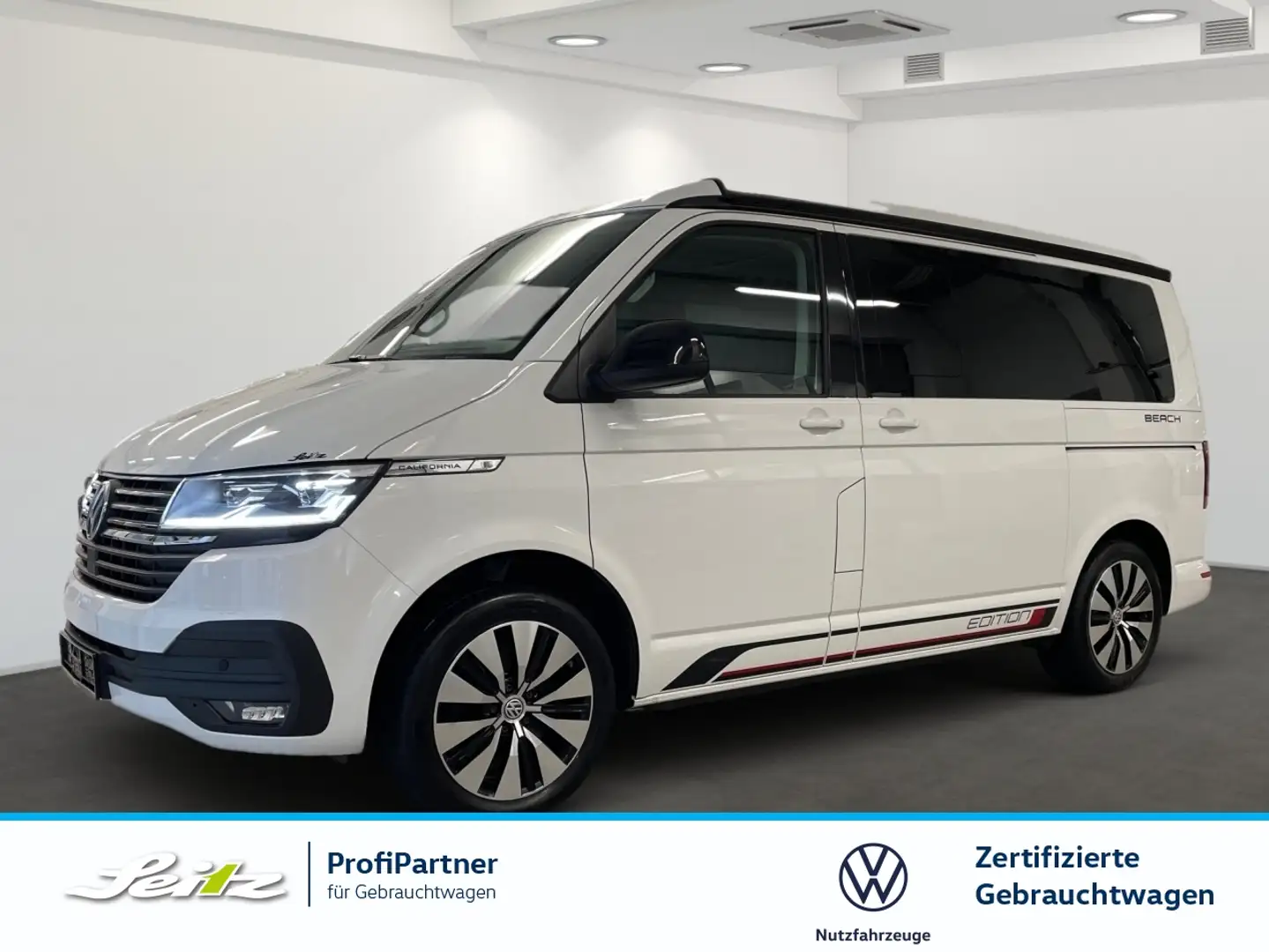 Volkswagen T6.1 California 2.0 TDI 4M KR Beach Tour Edition *AHK*LED*KAMERA*N Білий - 1