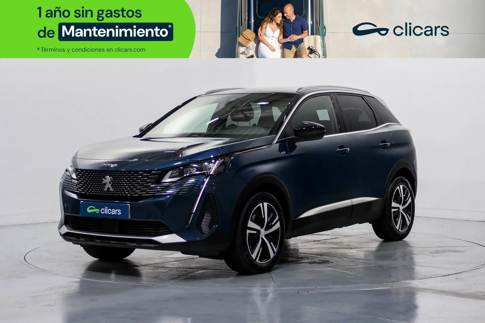 Peugeot 3008 Hybrid 136 GT eDCS6 Azul - 1