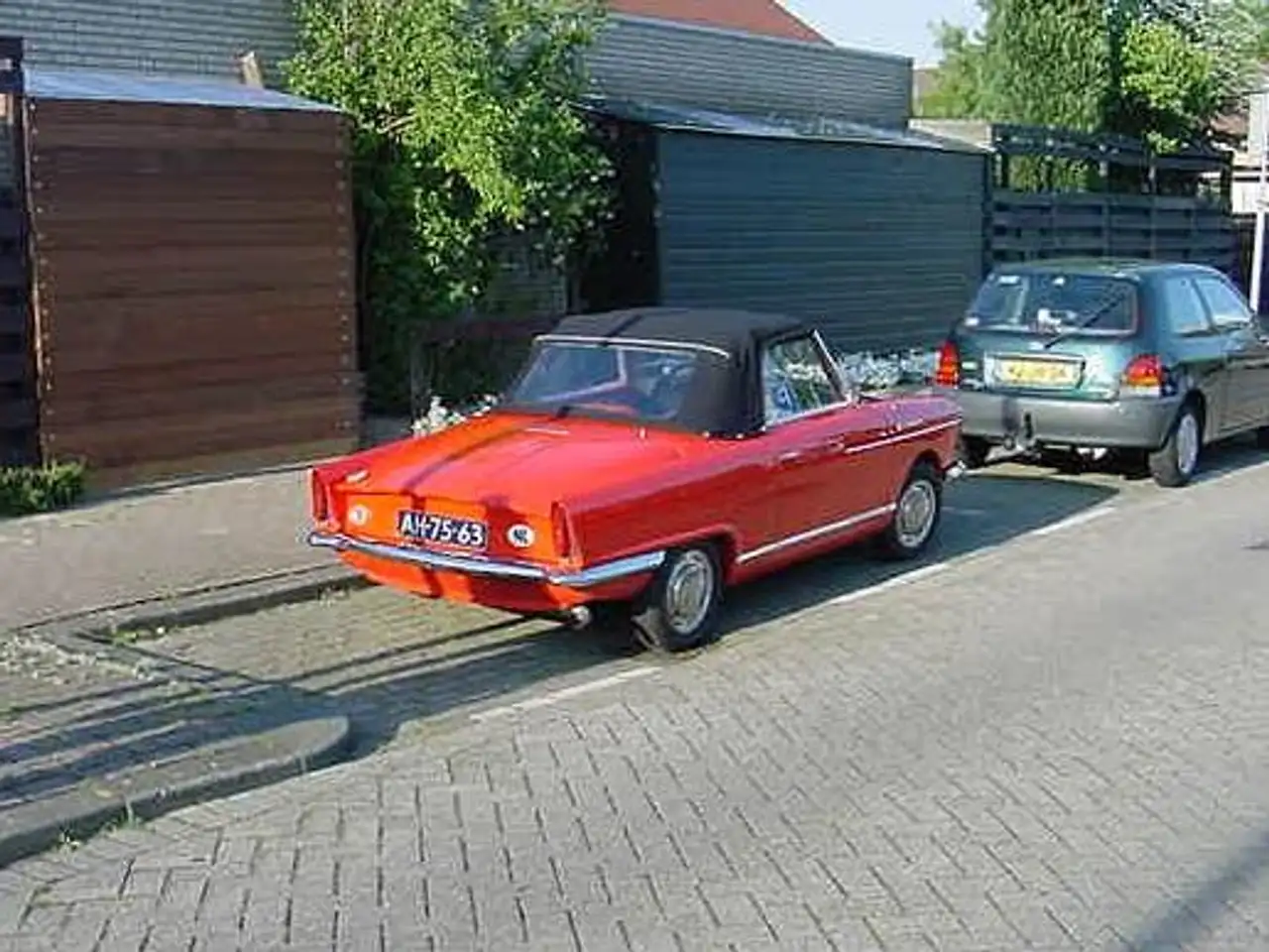 NSU Wankel-Spider nieuwe cabriolet kap, foto 5