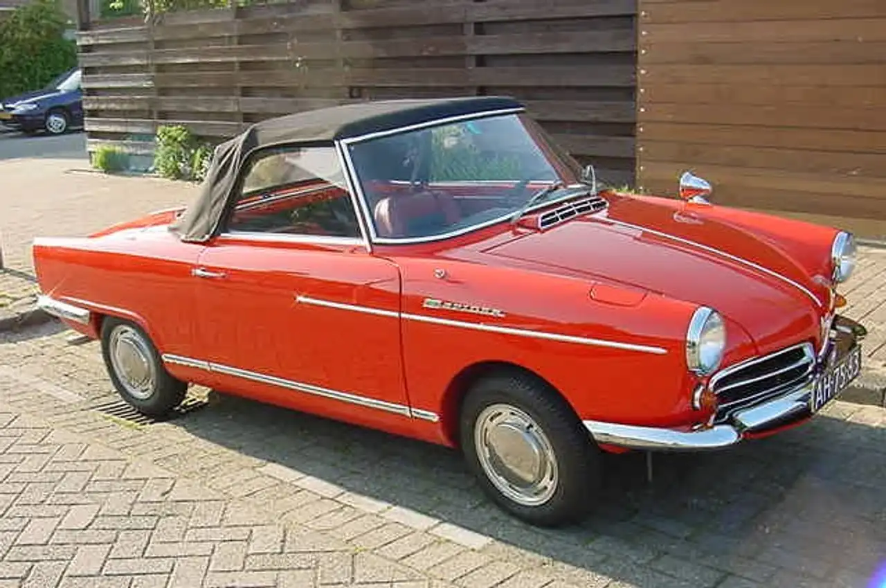 NSU Wankel-Spider nieuwe cabriolet kap, foto 2