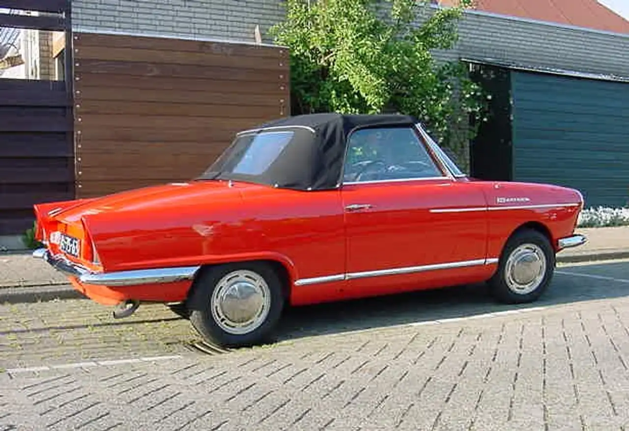 NSU Wankel-Spider nieuwe cabriolet kap, foto 4