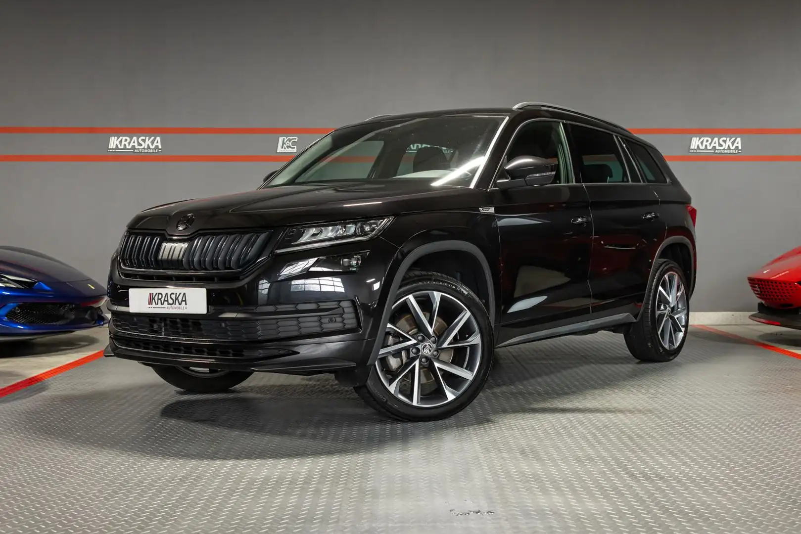 Skoda Kodiaq 2.0 TSI Sportline 4x4 DCC 4xSHZ AMUNDSEN Noir - 2
