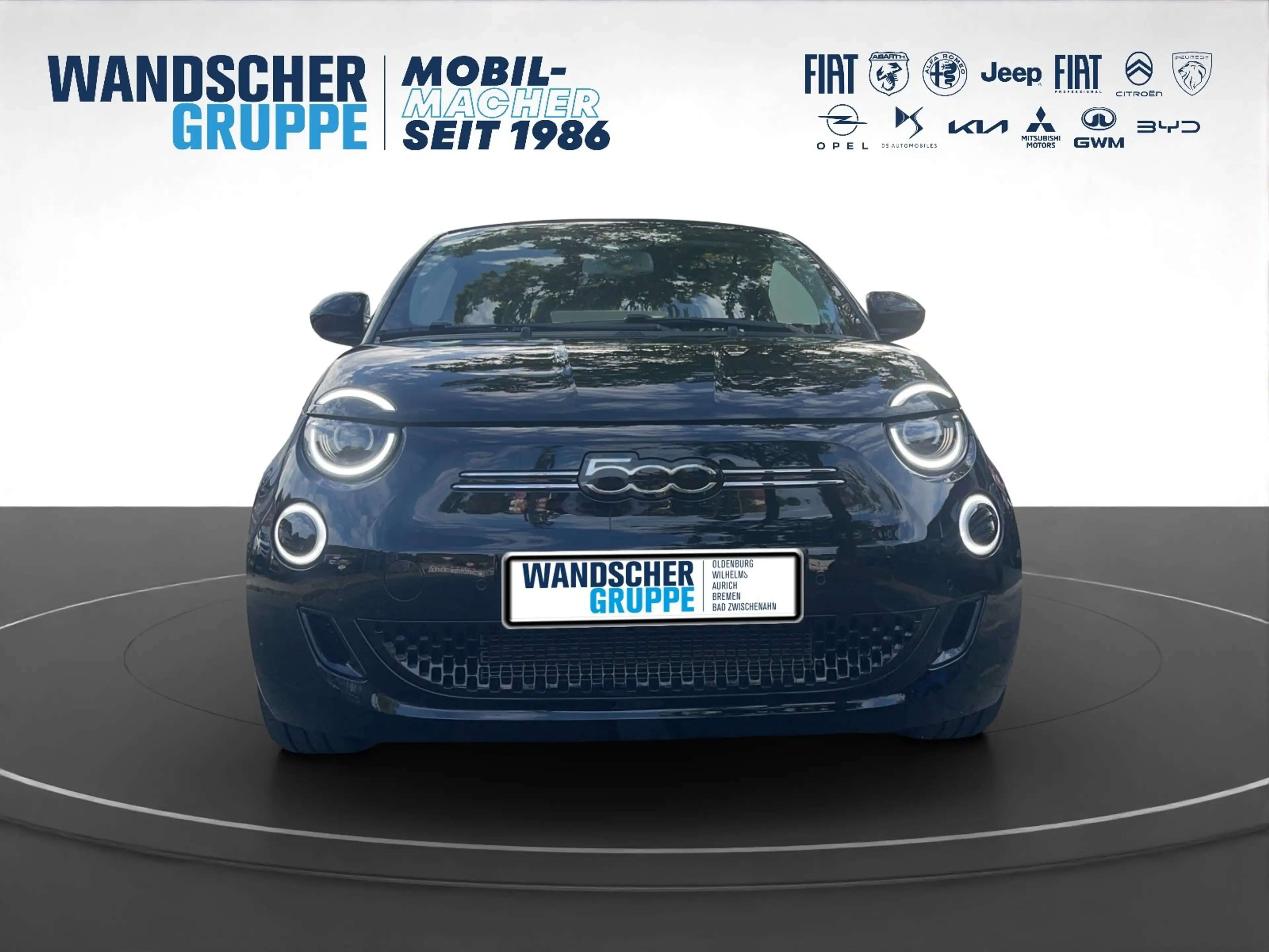 Fiat 500e 500 e Cabrio La Prima 42kWh Navi+RFK+SHZ+LED+LM — photo 9