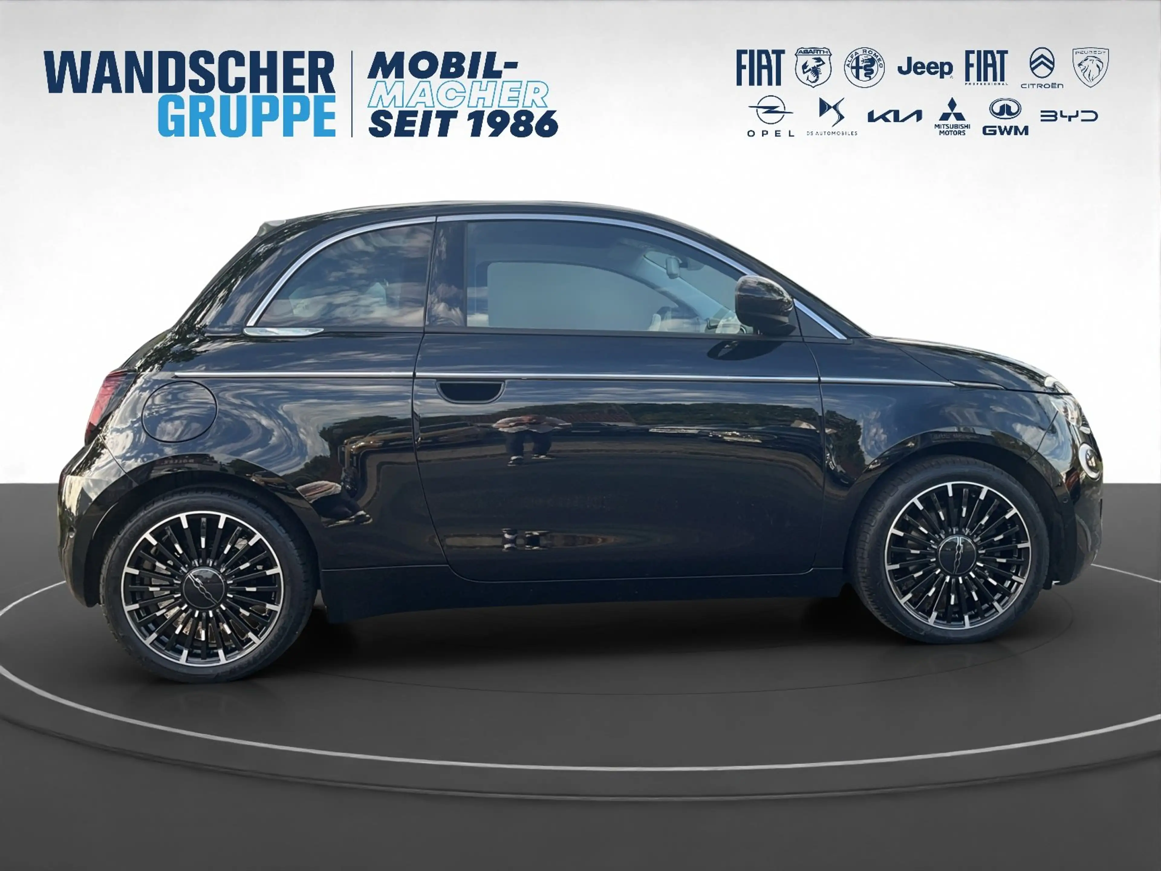 Fiat 500e 500 e Cabrio La Prima 42kWh Navi+RFK+SHZ+LED+LM — photo 7
