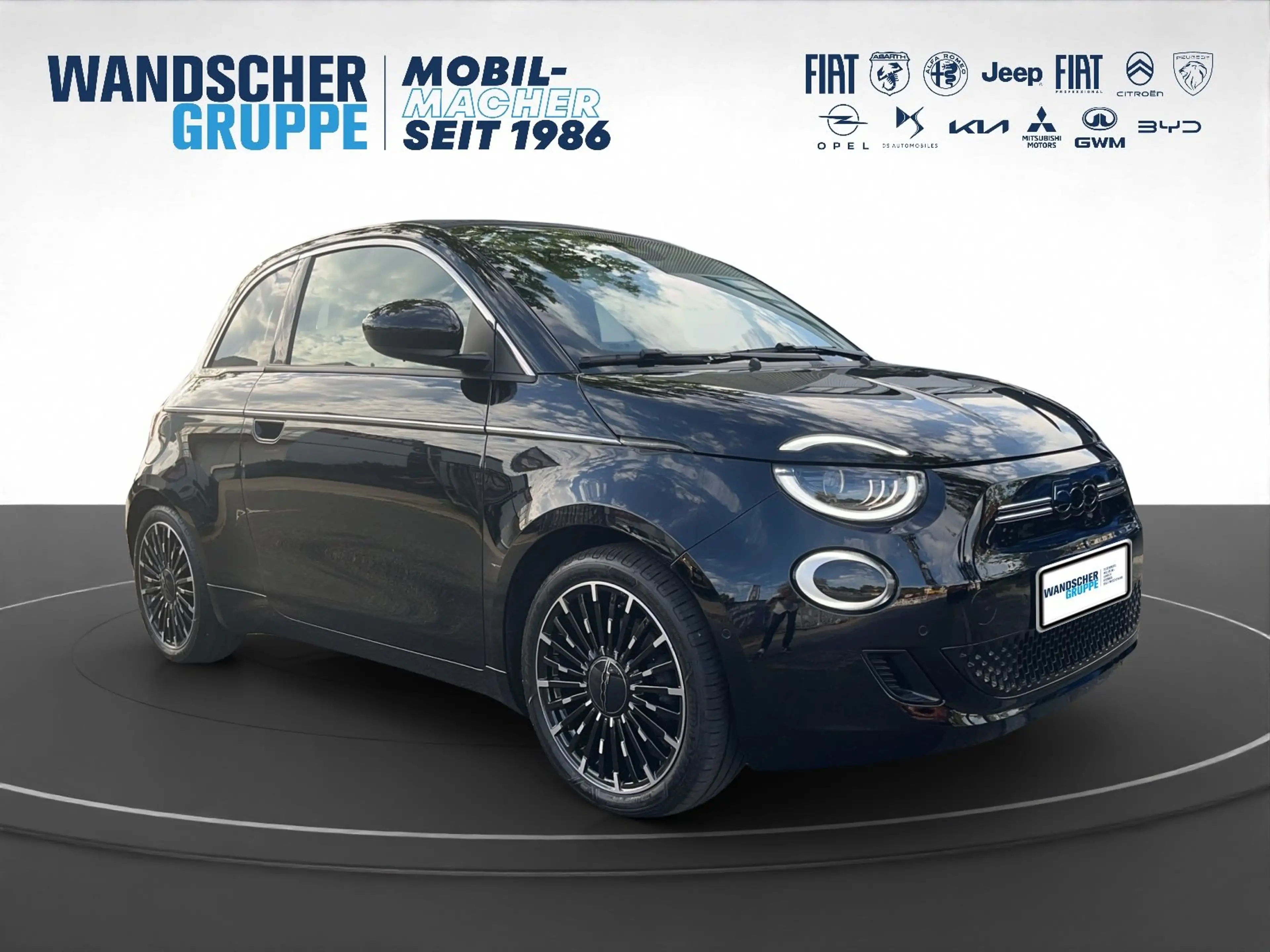 Fiat 500e 500 e Cabrio La Prima 42kWh Navi+RFK+SHZ+LED+LM — photo 8