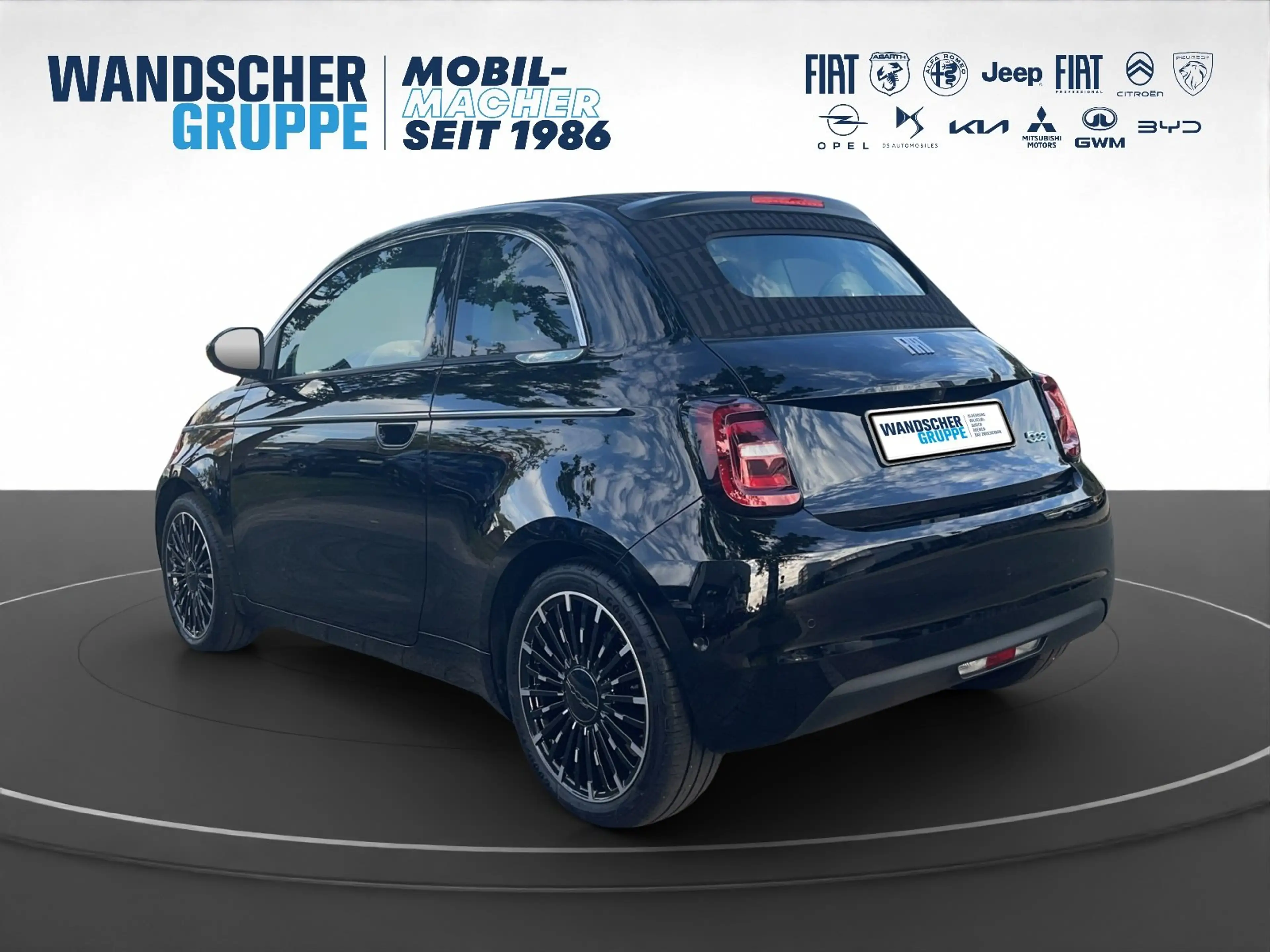 Fiat 500e 500 e Cabrio La Prima 42kWh Navi+RFK+SHZ+LED+LM — photo 4