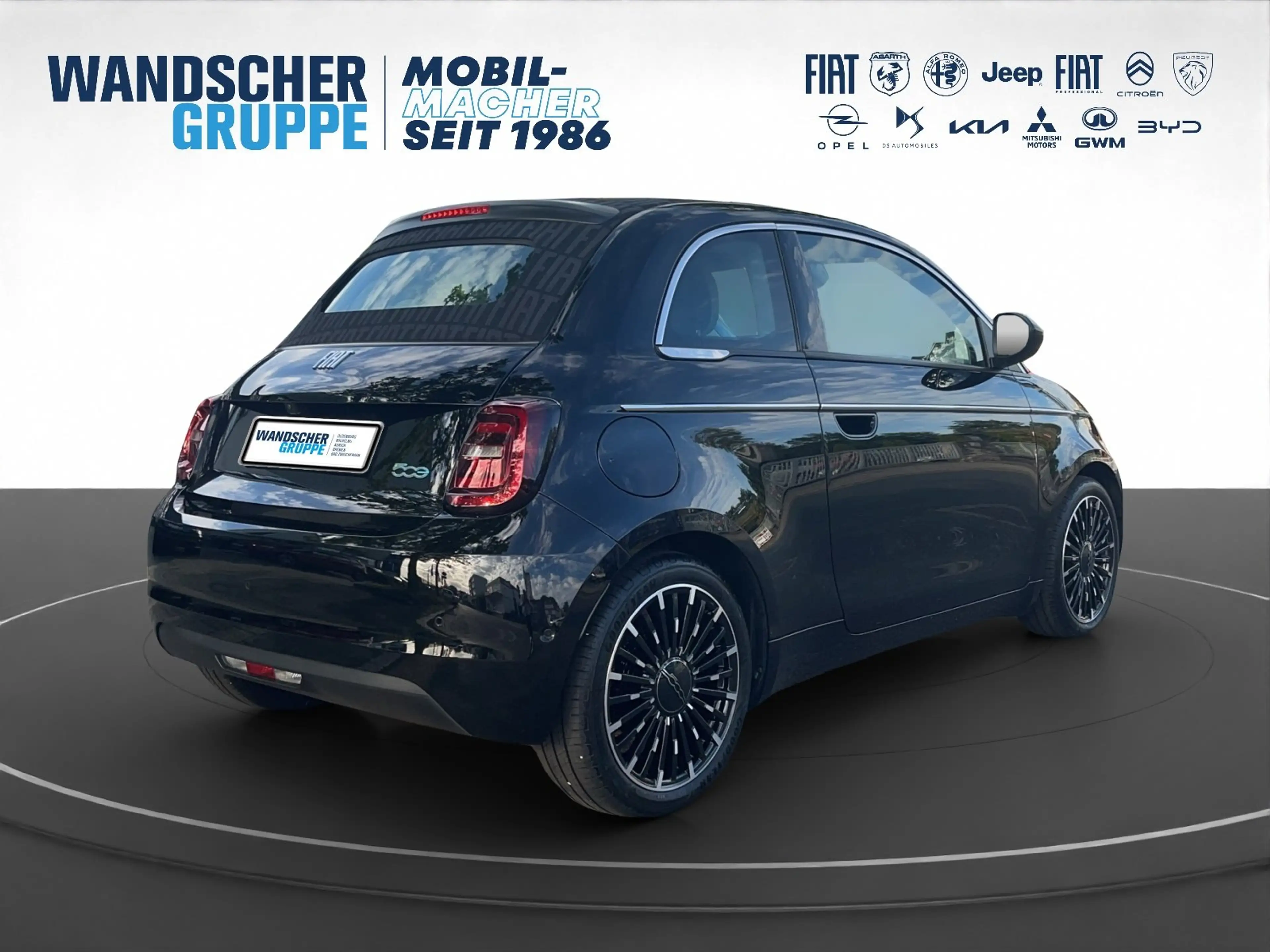 Fiat 500e 500 e Cabrio La Prima 42kWh Navi+RFK+SHZ+LED+LM — photo 6